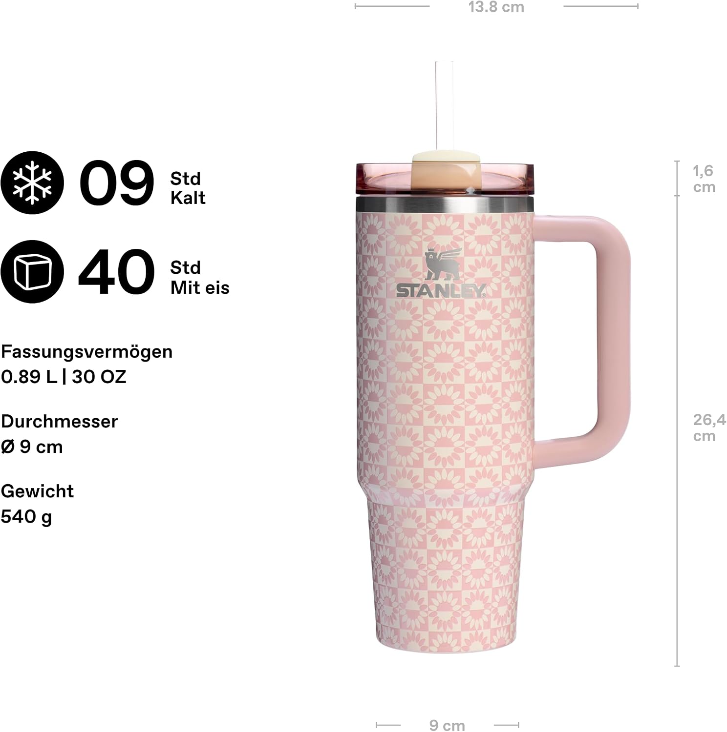 Thumbnail 1 de Stanley 1913 Quencher H2.0 FlowState 10-10829-451, kubek 0,89 l ze słomką