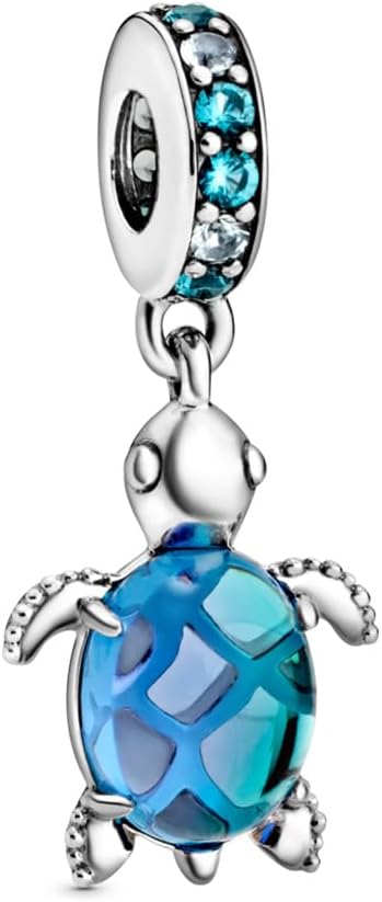 Detalle de Pandora Meeresschildkröte Murano-Glas Charm