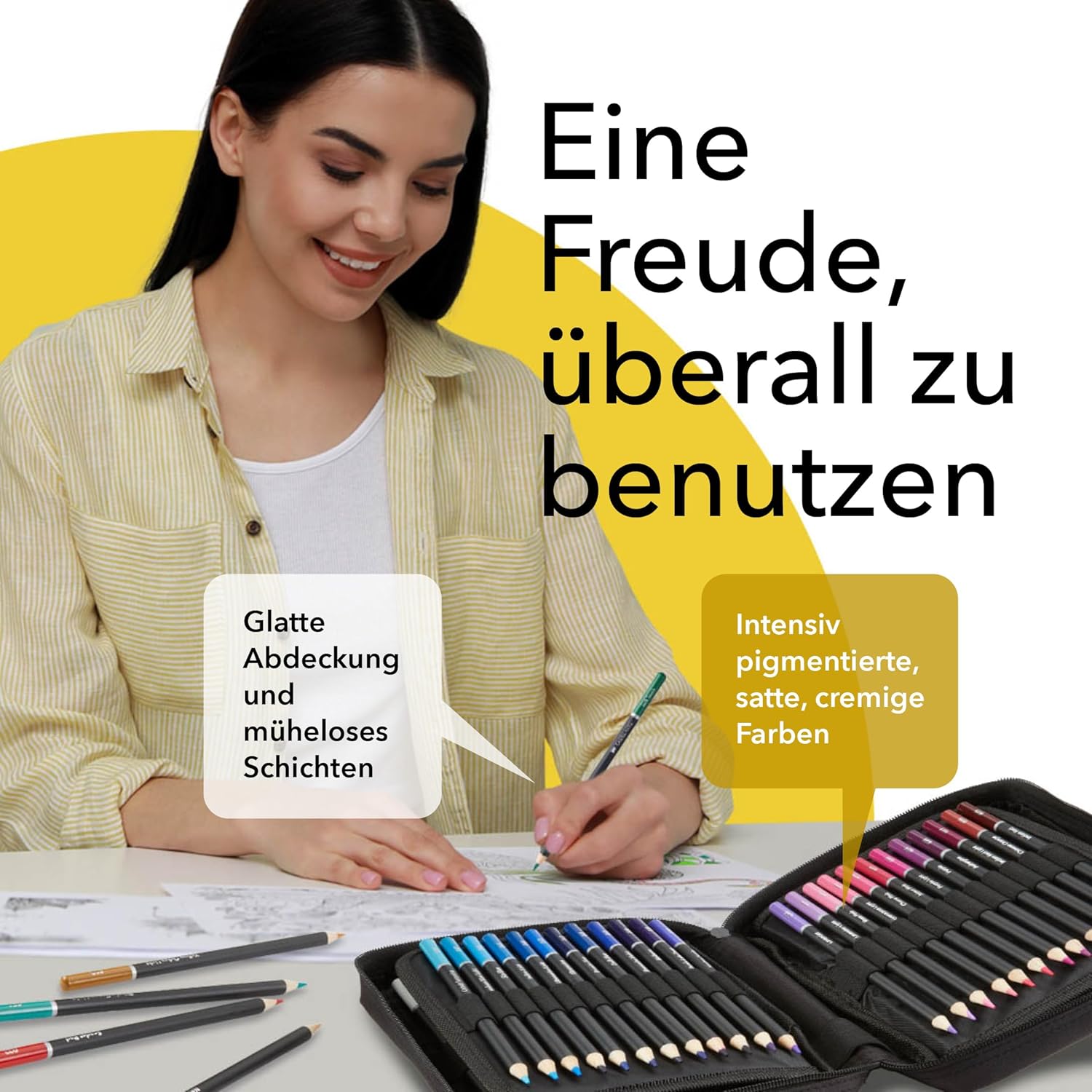 Thumbnail 3 de Castle Art Supplies 72 Buntstifte 🎨