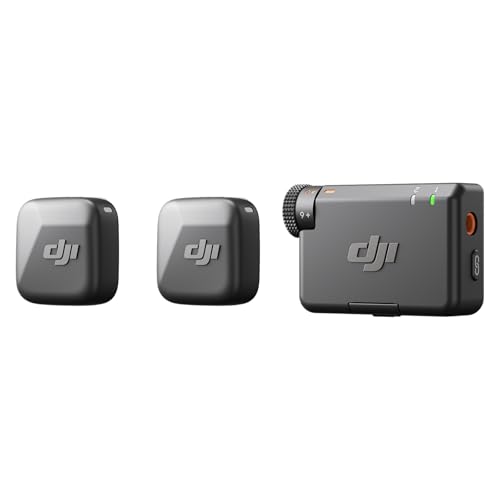 Detalle de DJI Mic Mini (2 TX + 1 RX): Ultralight, Detail-Rich Audio for On-Camera Use