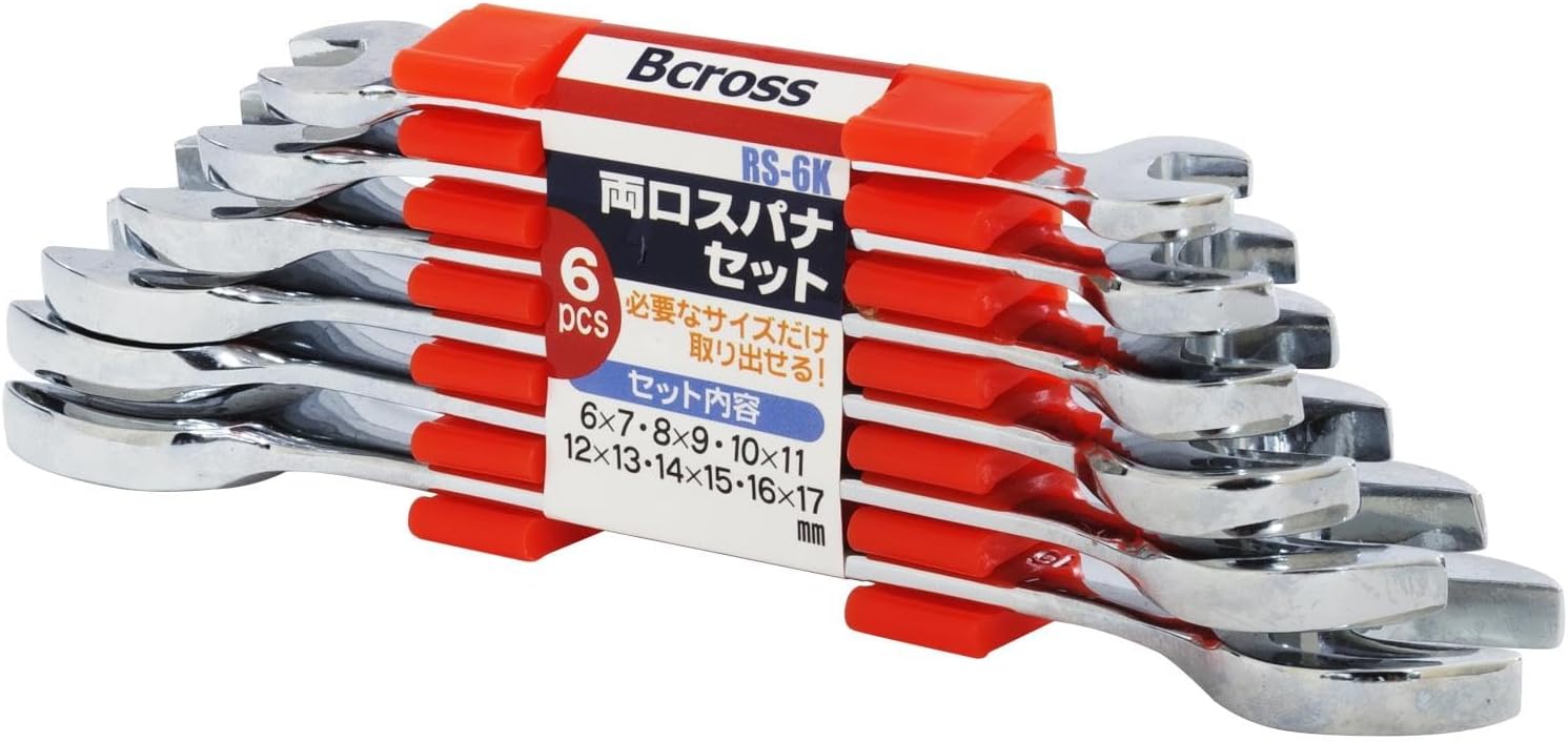 Thumbnail 4 de パオック Bcross CR-6K コンビネーションレンチセット 6本組・ホルダー付き