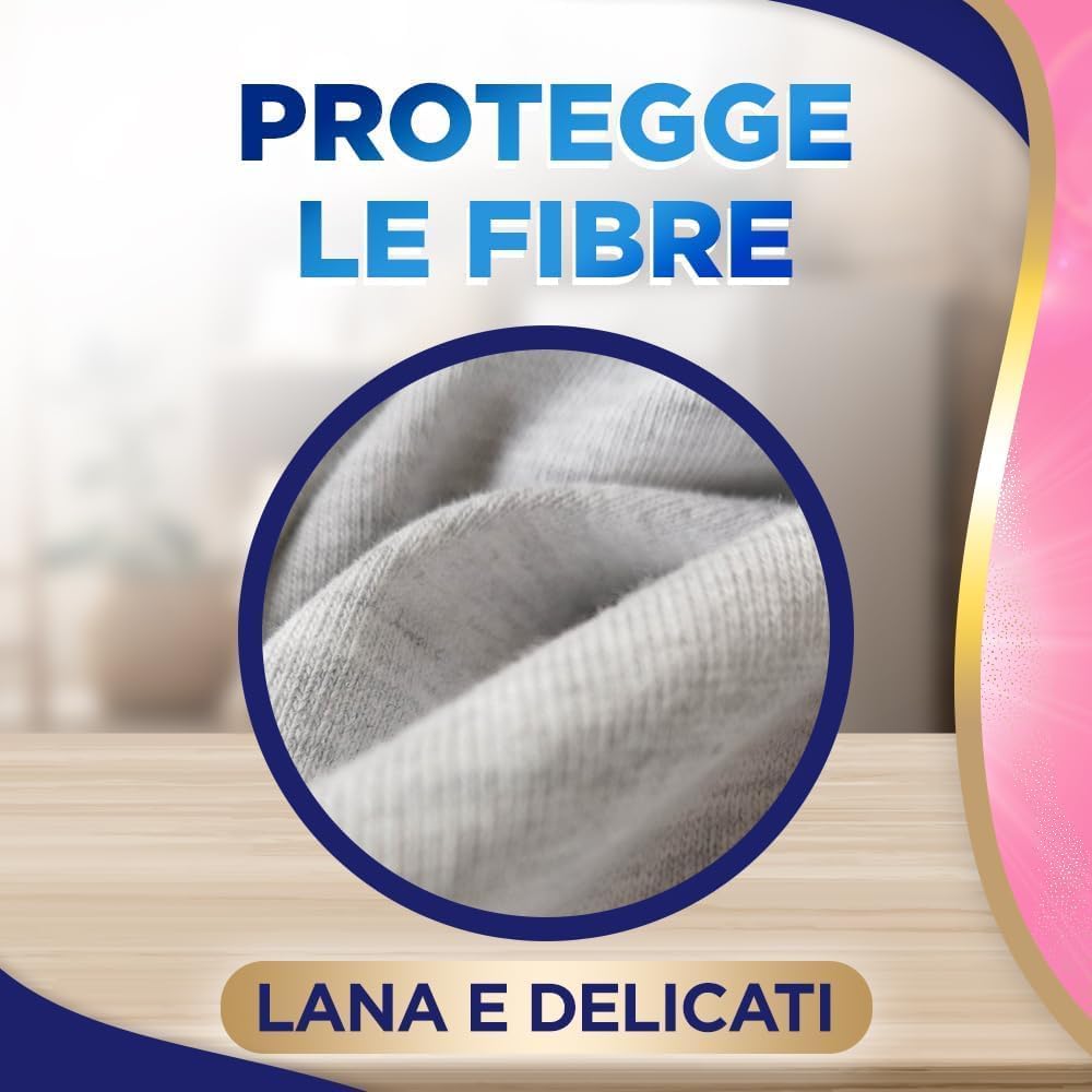 Detalle de Lip Woolite Detersivo Lana e Delicati 1500 ml – 25 Lavaggi con Cheratina