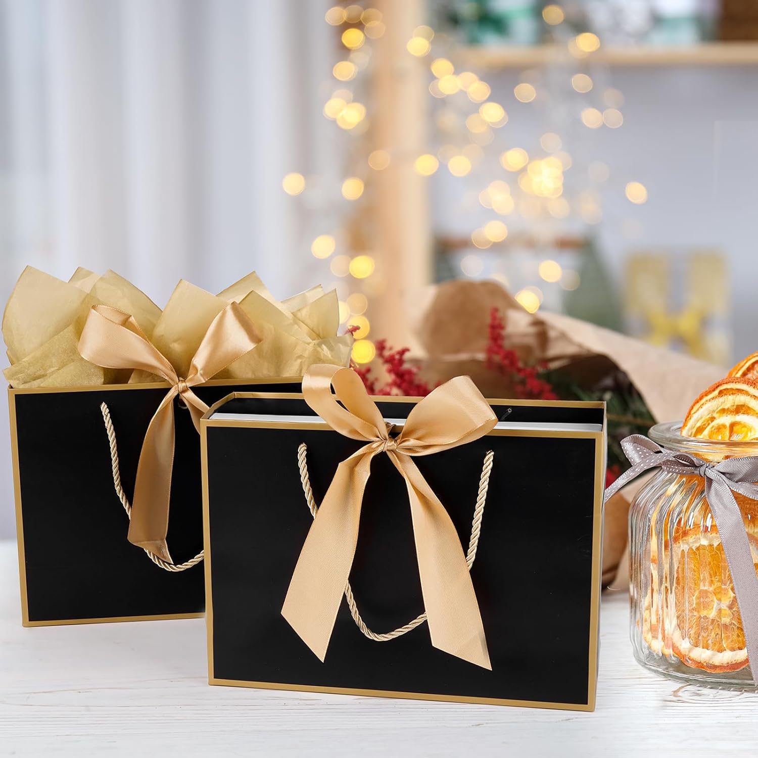 Detalle de Medium gift bags 20x10x28 cm, 2 pack