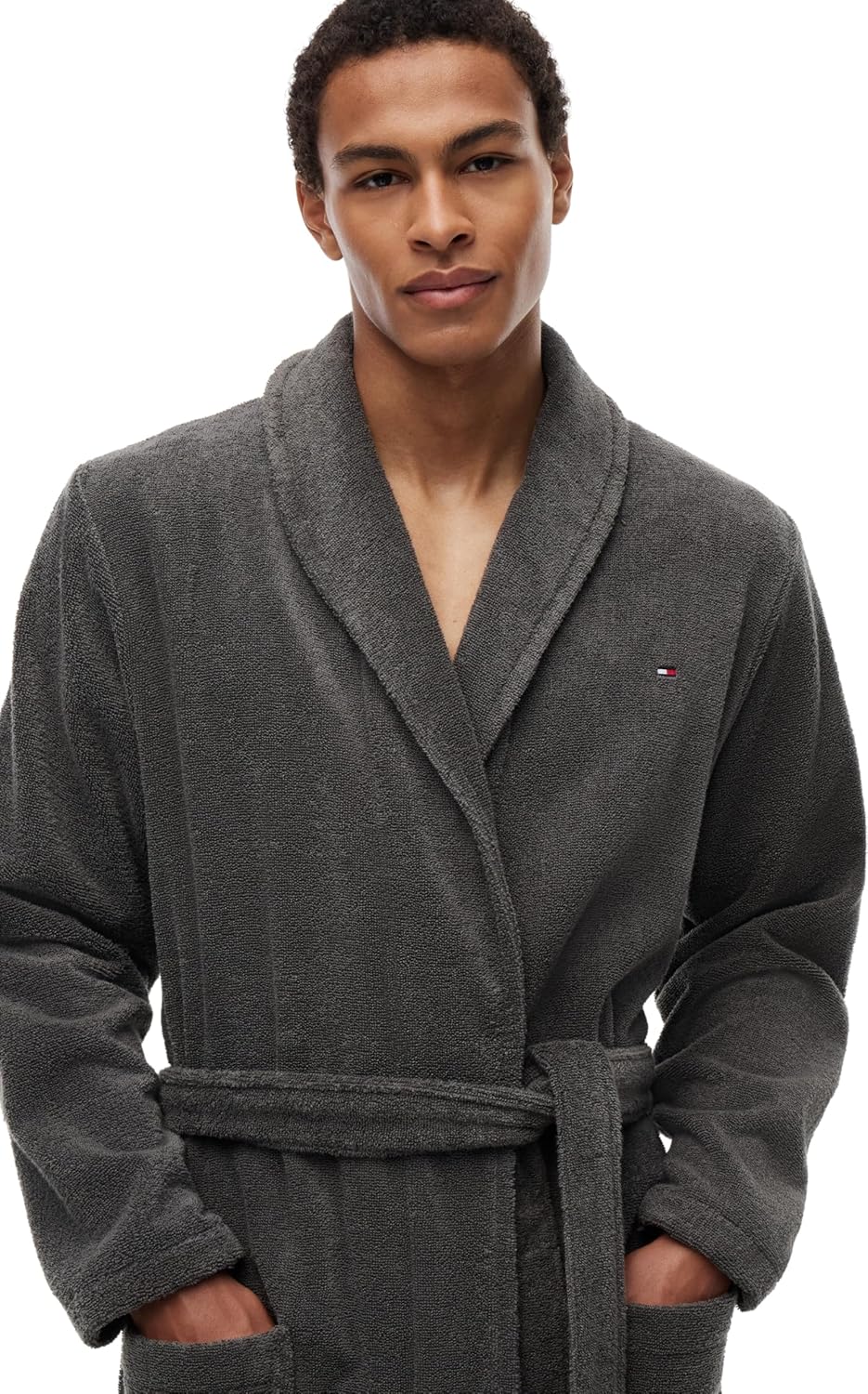 Thumbnail 6 de Tommy Hilfiger Homme Peignoir de Bain en Coton – douceur intemporelle et finitions soignées
