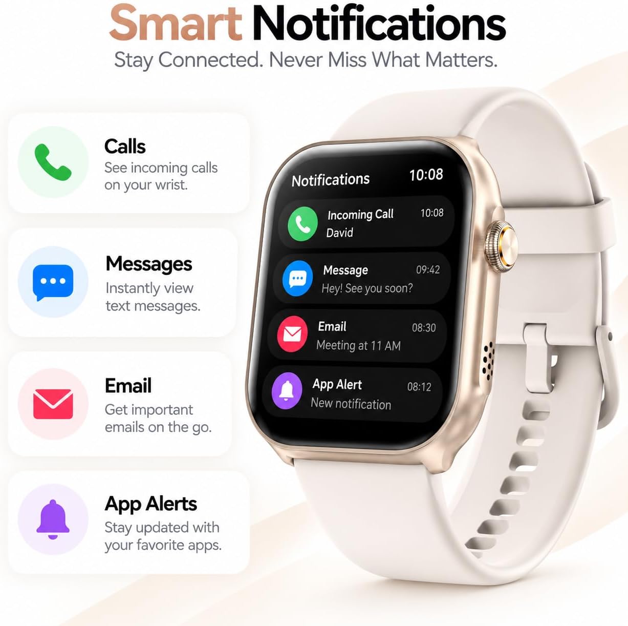 Detalle de Motivaris smartwatch with 1.83-inch AMOLED screen