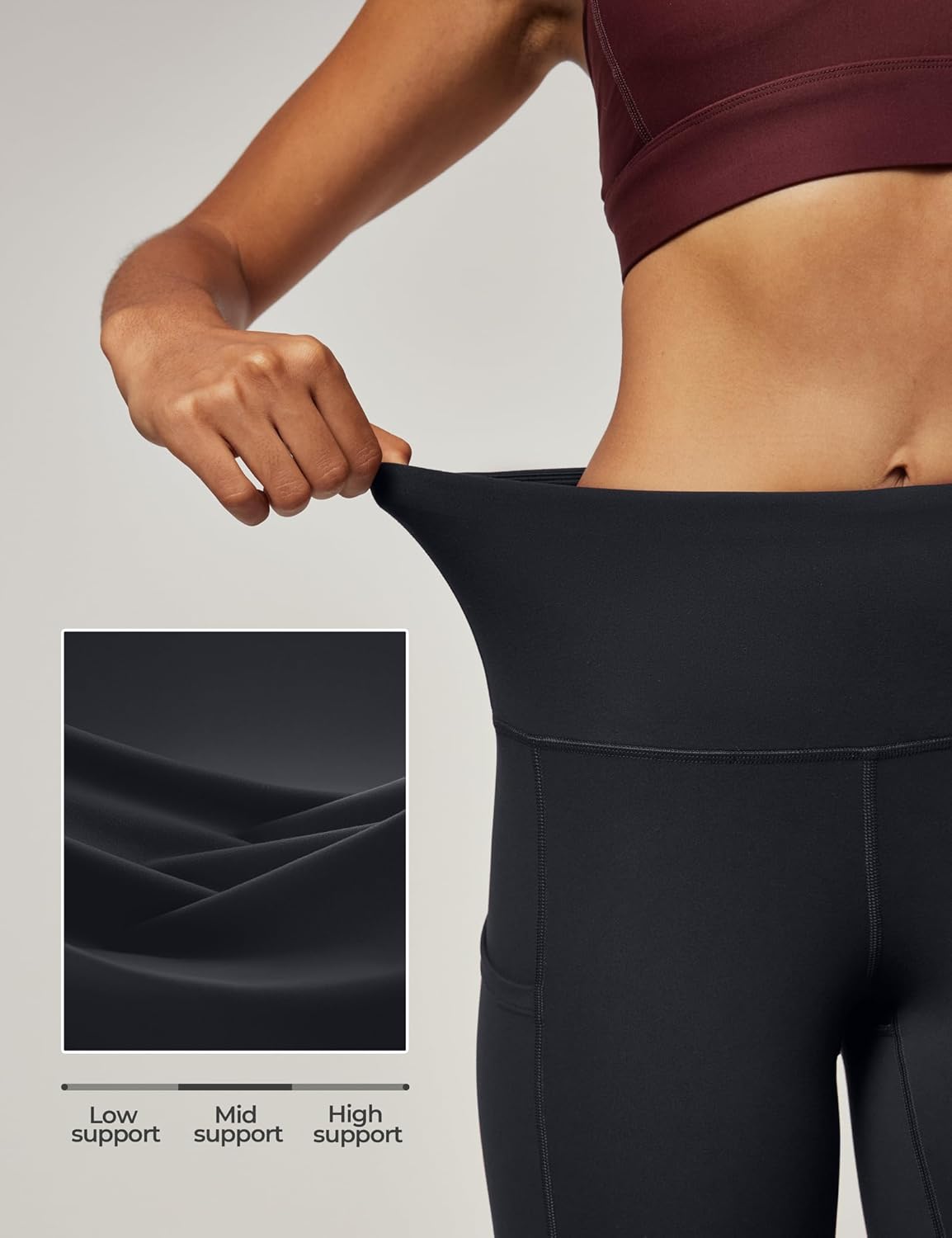 Thumbnail 4 de IUGA High Waist Yoga Pants with Pockets — Tummy Control 🧘♀