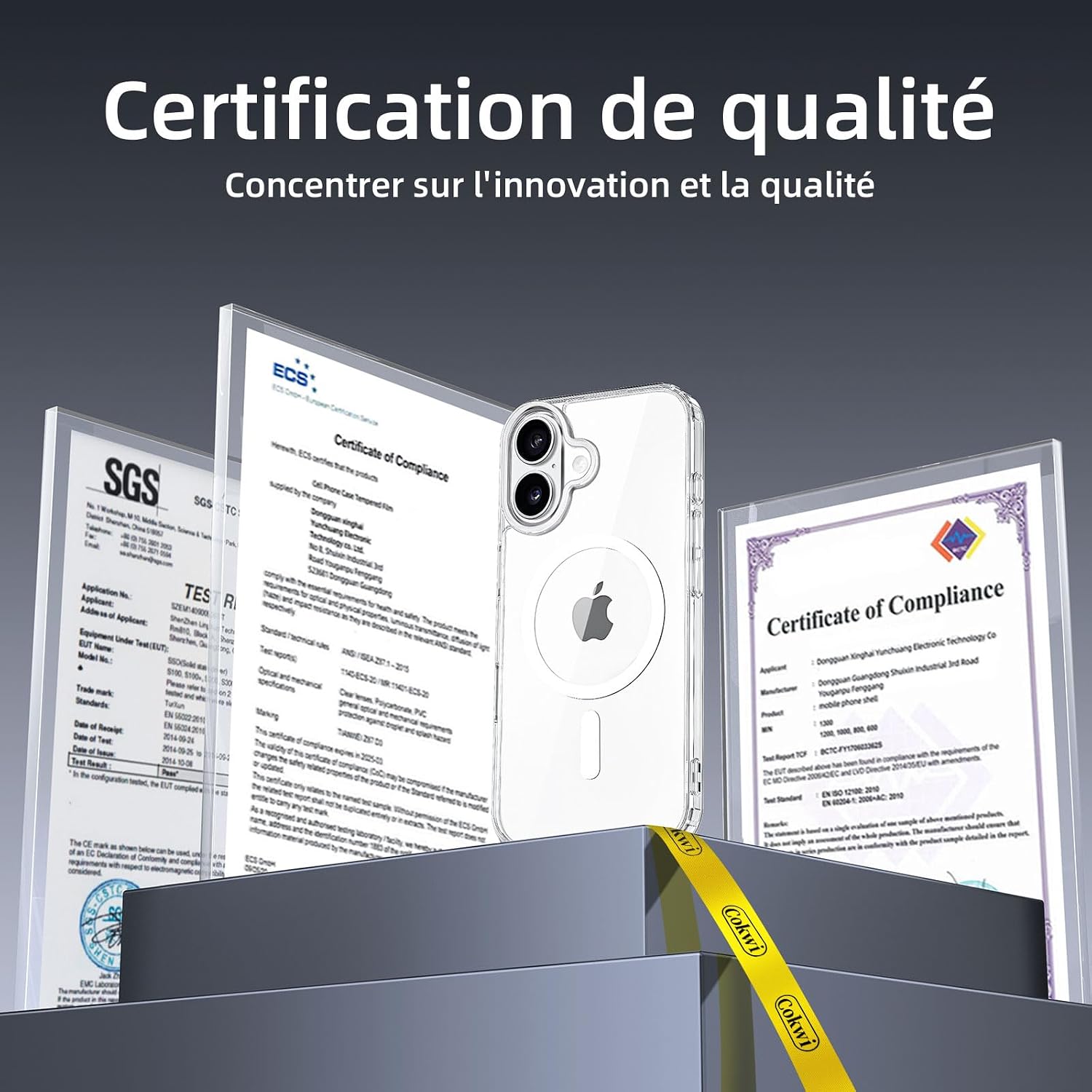 Detalle 2 de NEW'C Coque magnétique iPhone 17 6,3
