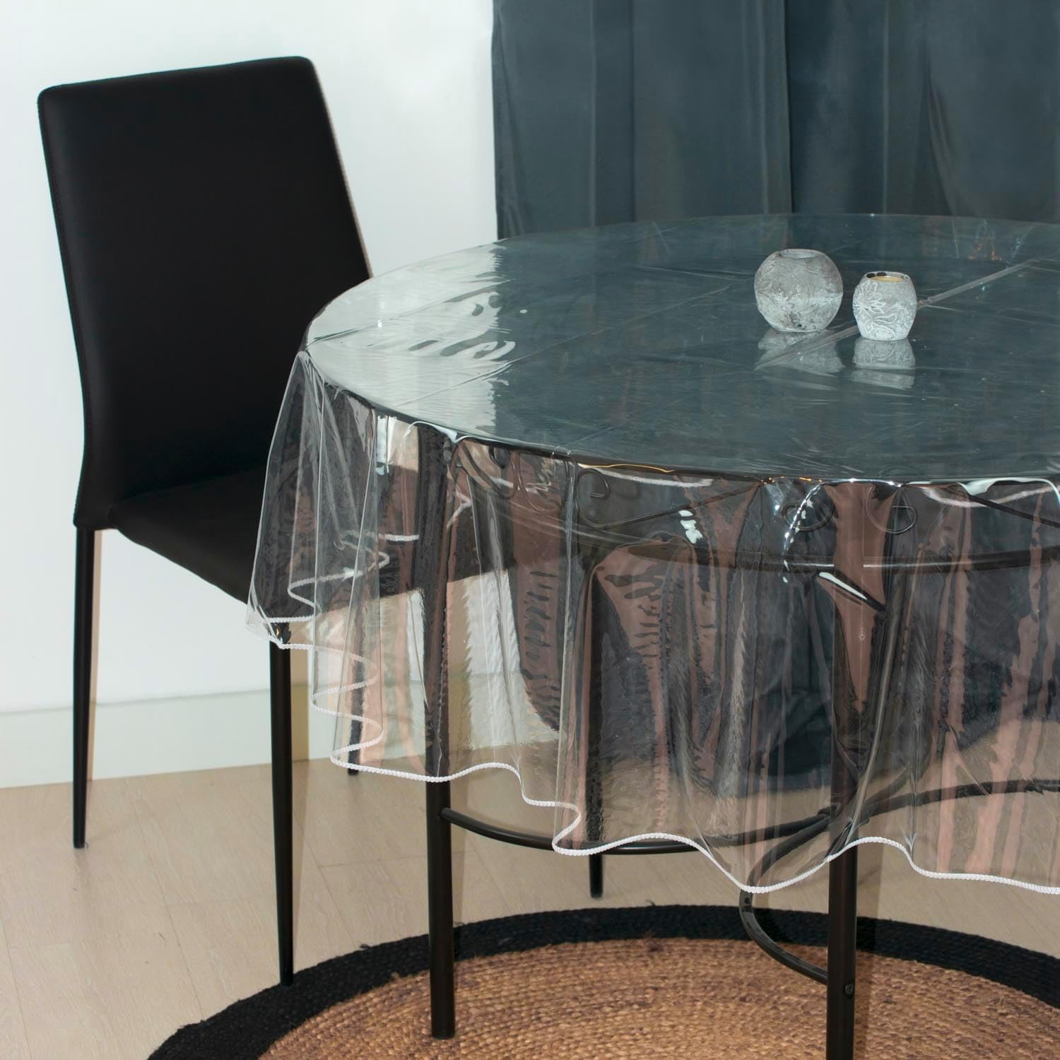 Cristal Nappe Ronde 180 cm 300 microns 🧽