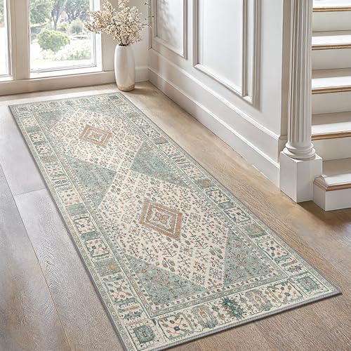 Thumbnail 1 de Tapis GENIMO vintage 80x200 cm, vert 🛋