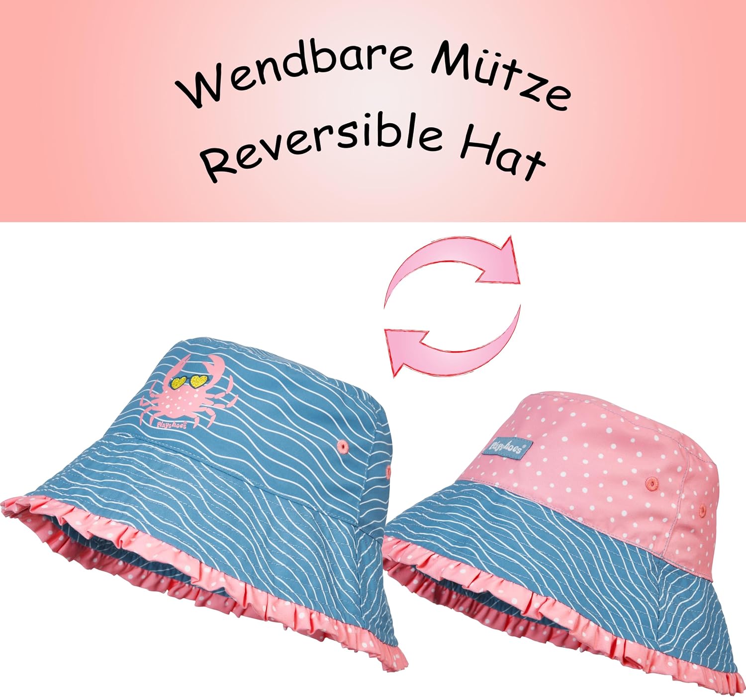 Detalle de Playshoes Wendehut - Chapeau de Soleil Mixte Enfant