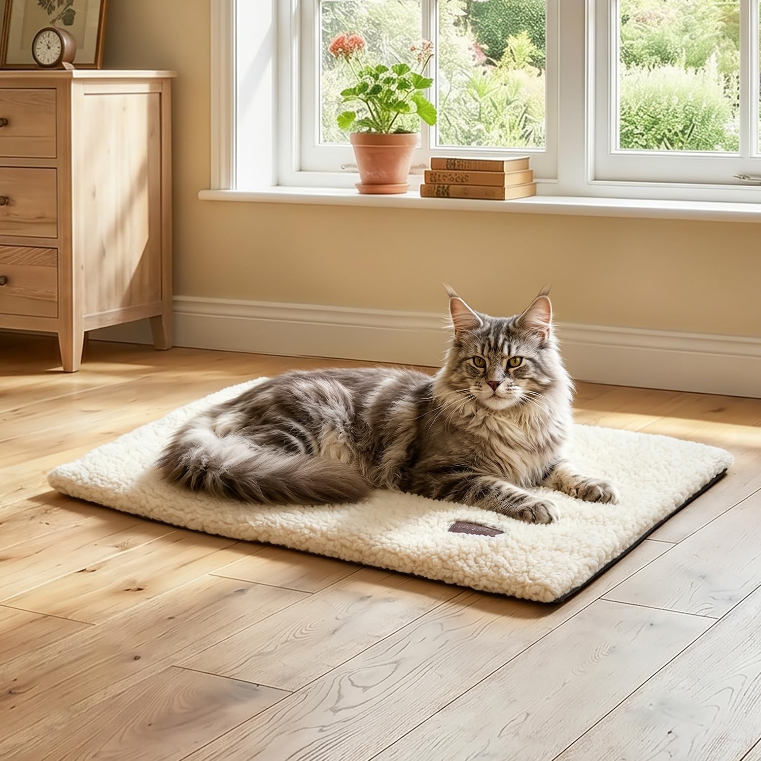 Detalle 2 de Mora Pets Self-Warming Cat Bed Mat, 29.1 x 18.9 in, Washable Cover