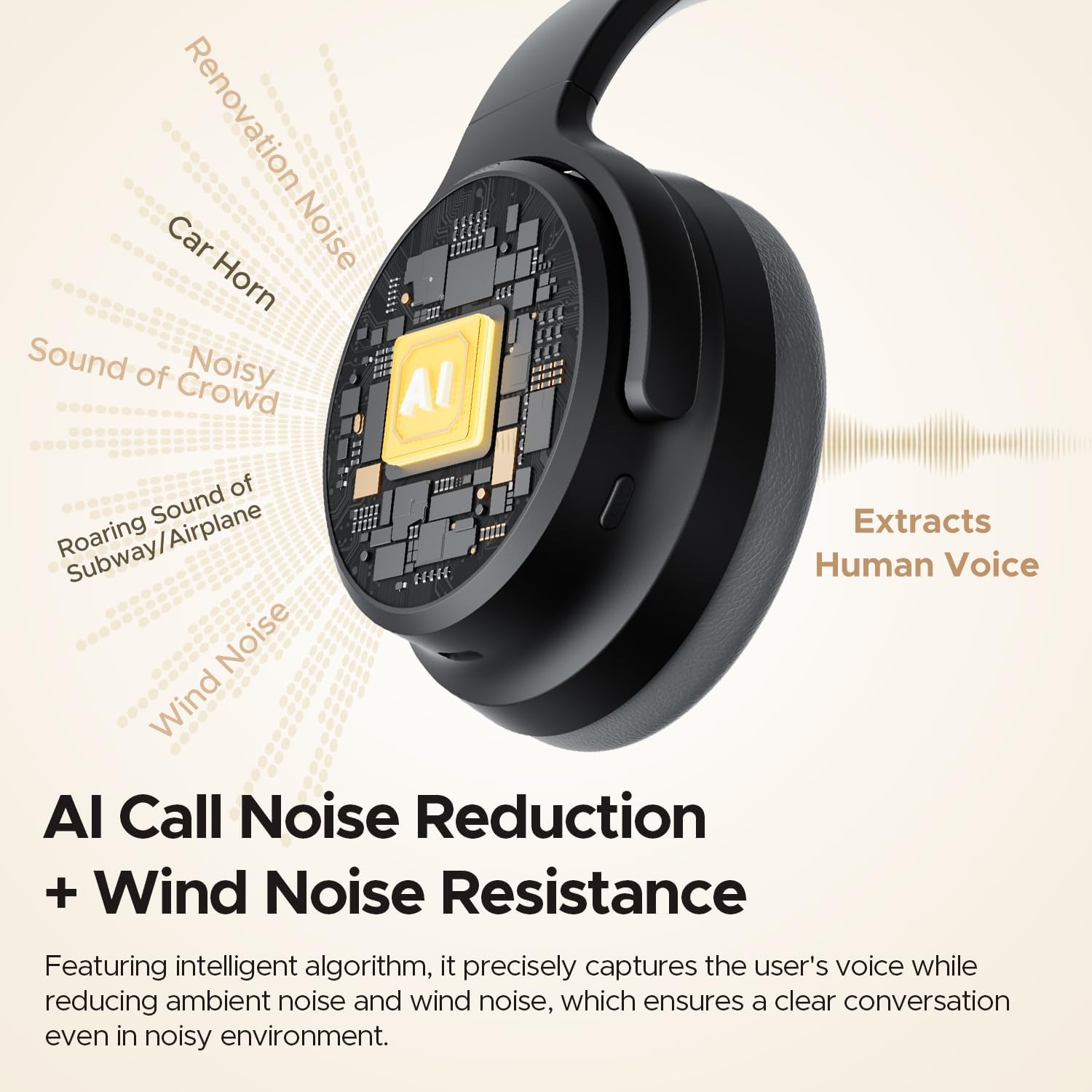 Thumbnail 5 de SOUNDPEATS Space Pro 151‑hour wireless headphones