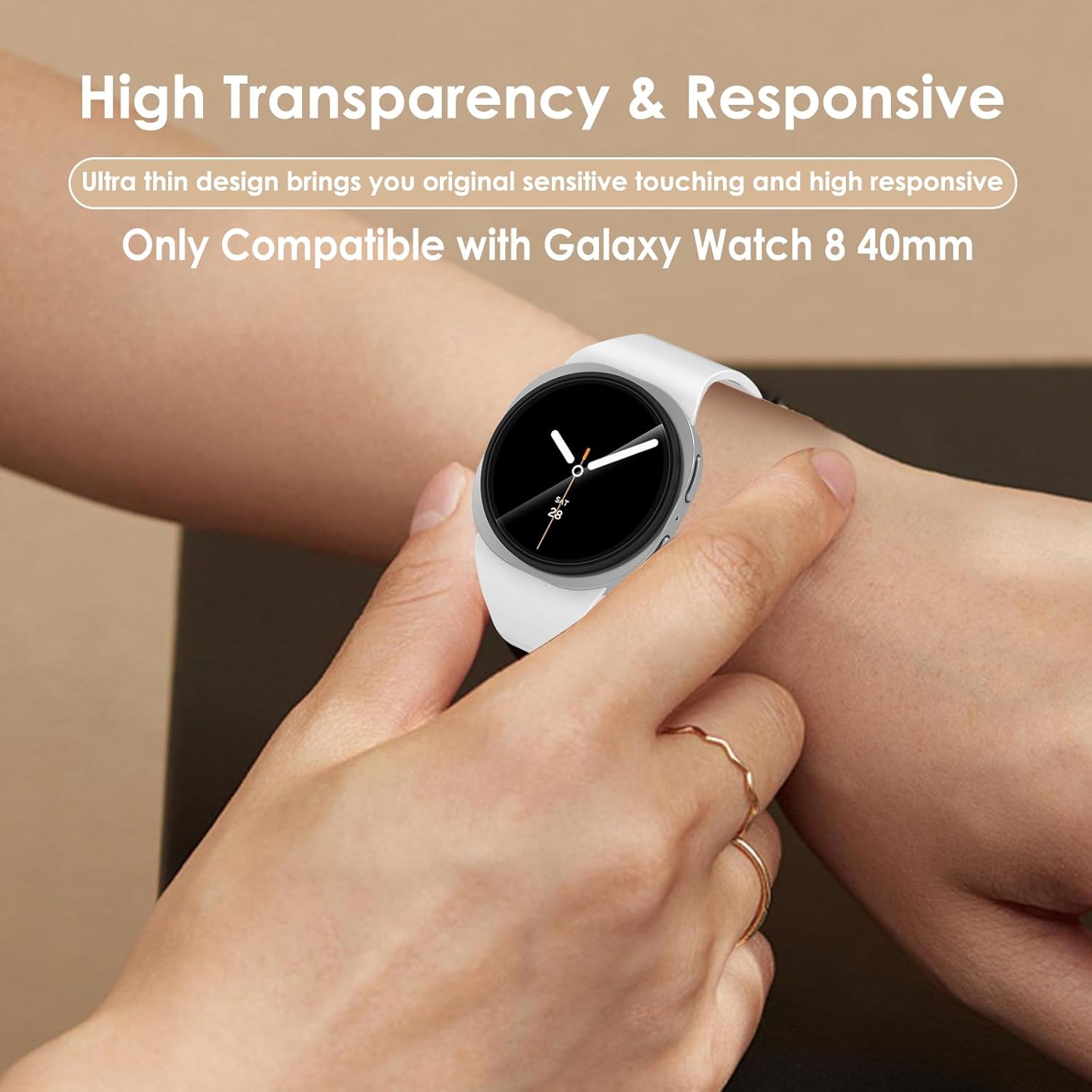 Thumbnail 3 de Hianjoo Tempered Glass for Galaxy Watch 8 40mm