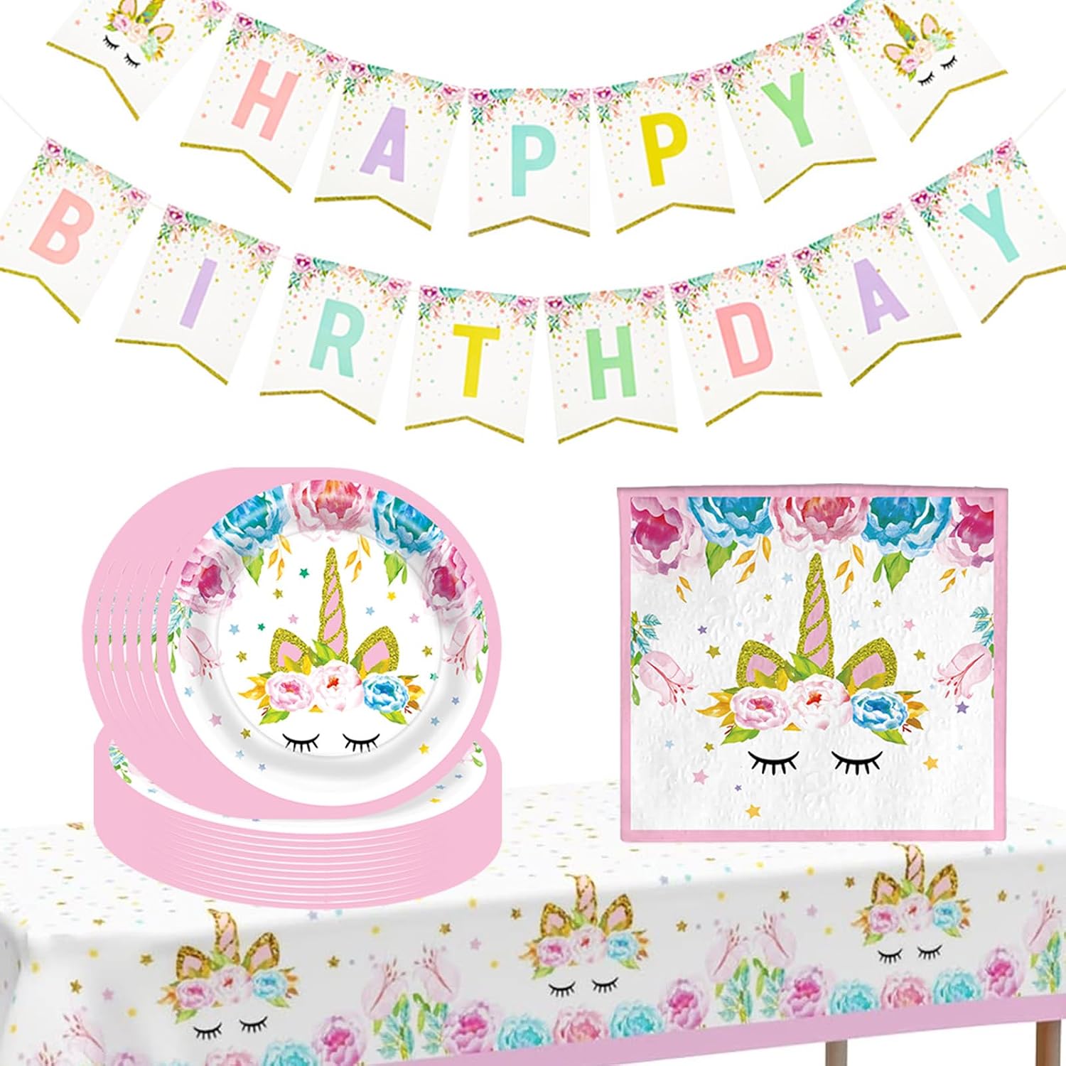 Thumbnail 4 de POPOYU Unicorn Party Cups 9oz 250ml