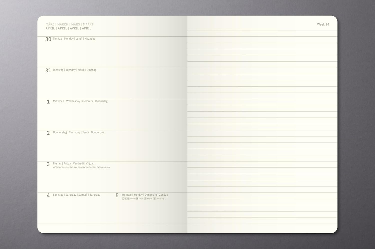 Thumbnail 1 de SIGEL C2615 Conceptum Terminplaner Wochennotiz-Kalender 2026 (ca. A6, schwarz, Hardcover) mit 176 Seiten