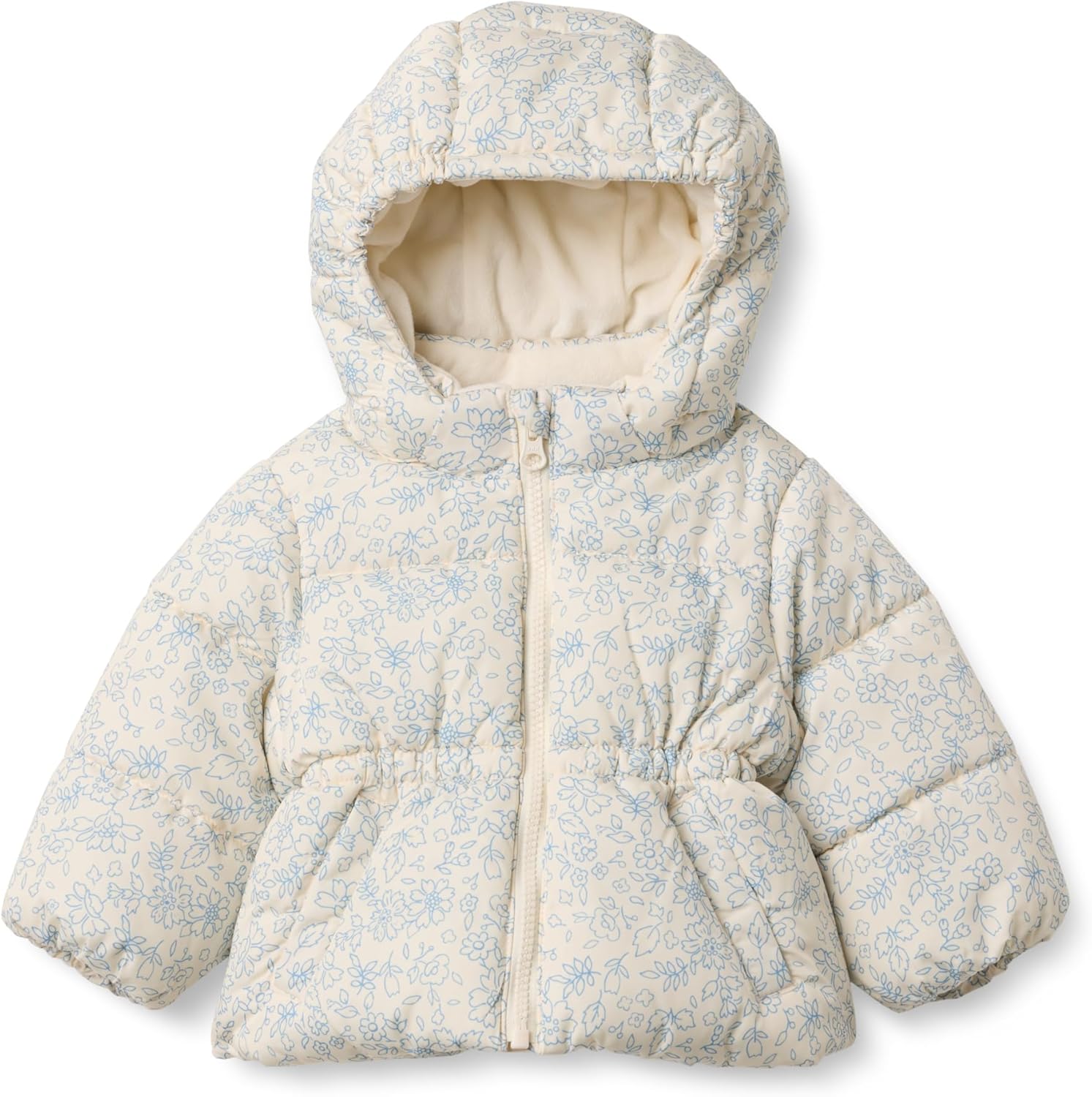 Detalle de Amazon Essentials x Sofia Grainge Girls' Water-Repellent Hooded Puffer Jacket