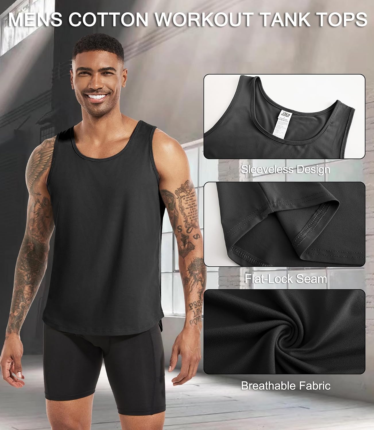 Detalle de Boyzn 3 Pack cotton vest tops