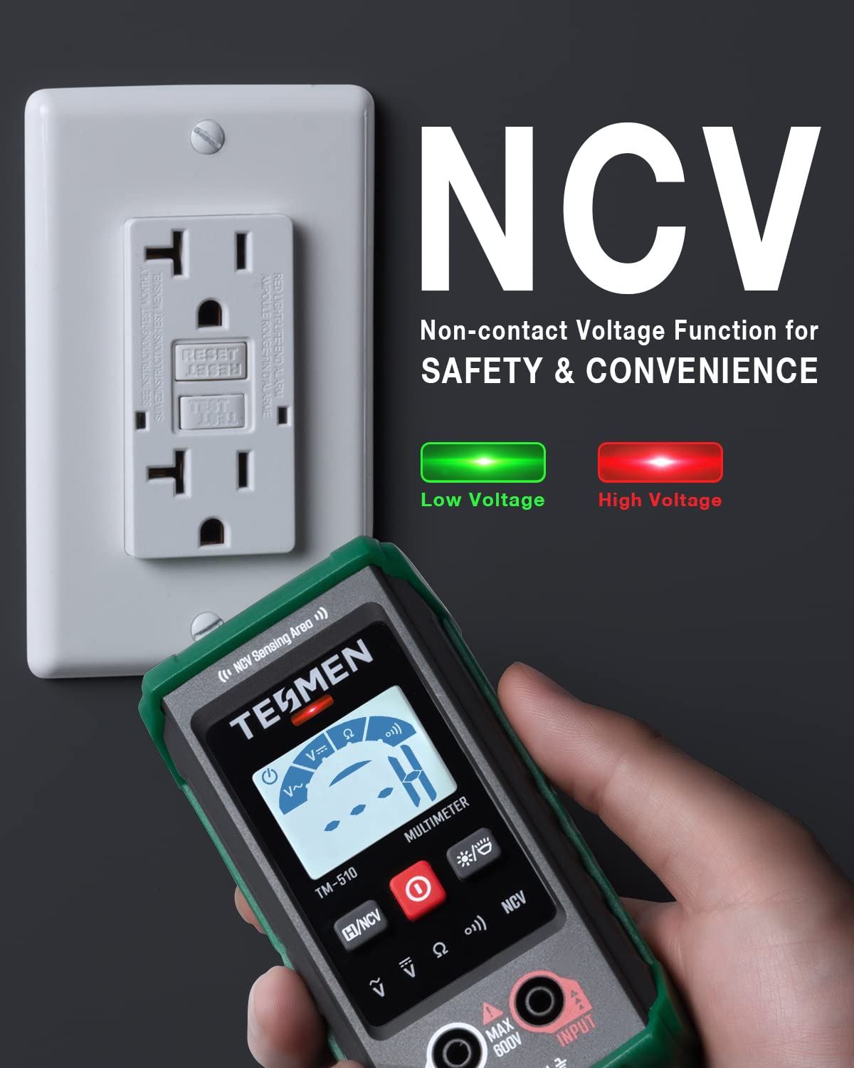 Thumbnail 2 de TM-510 Digital Multimeter 4000 Counts