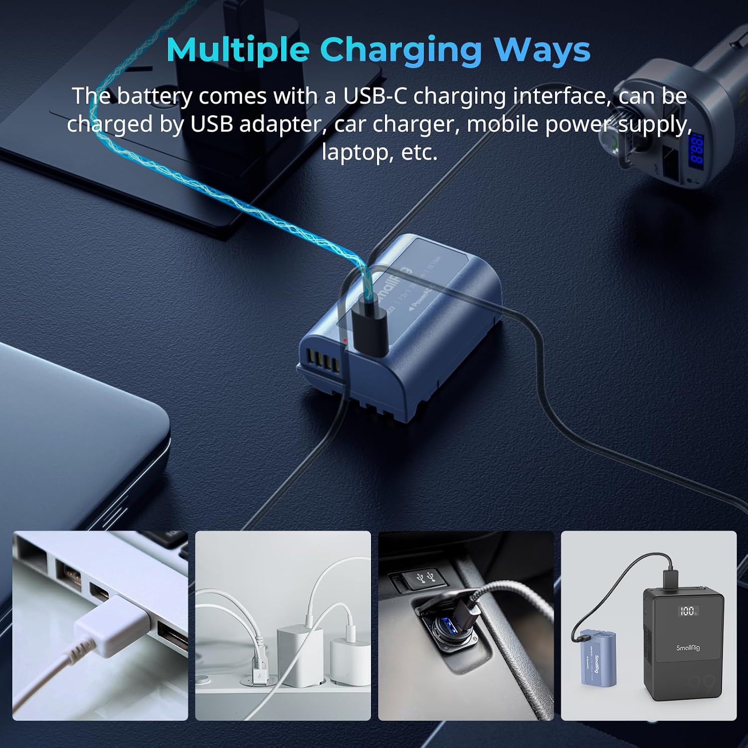 Thumbnail 5 de SMALLRIG DMW-BLK22 Akku 2520mAh