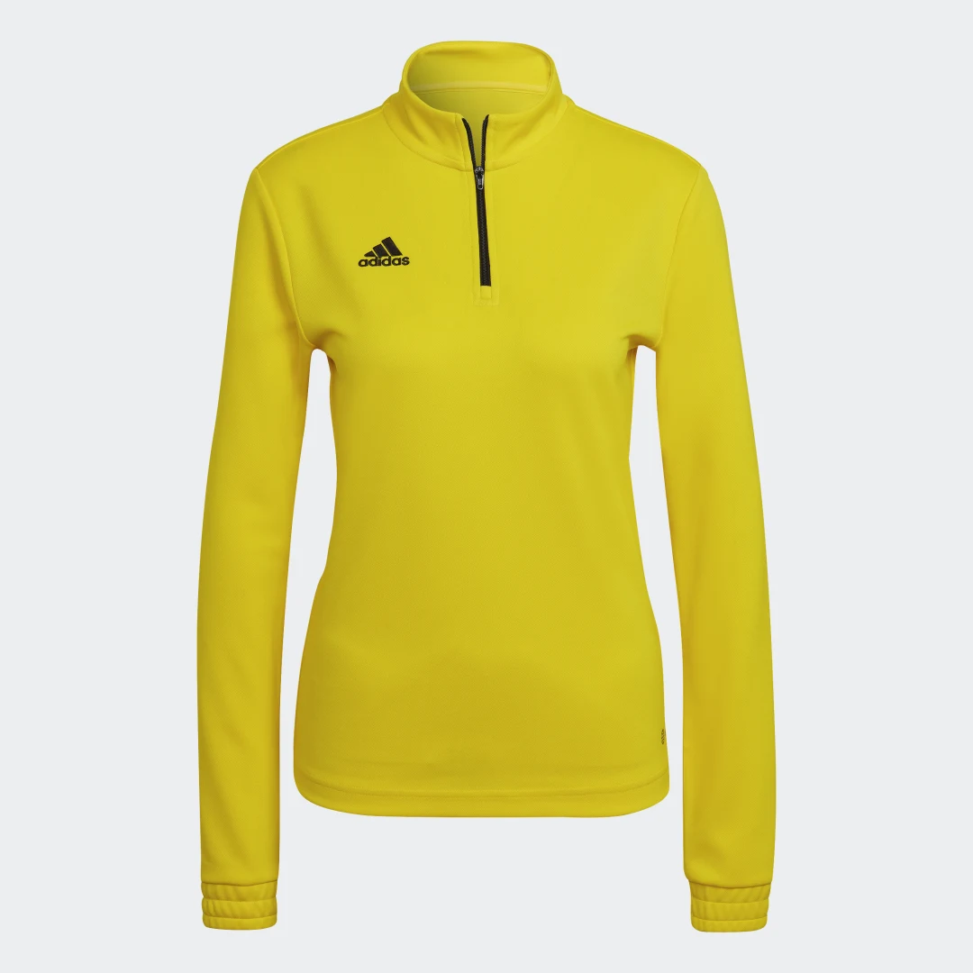 Detalle de Sudadera entrenamiento Entrada 22 de Adidas – Amarilla
