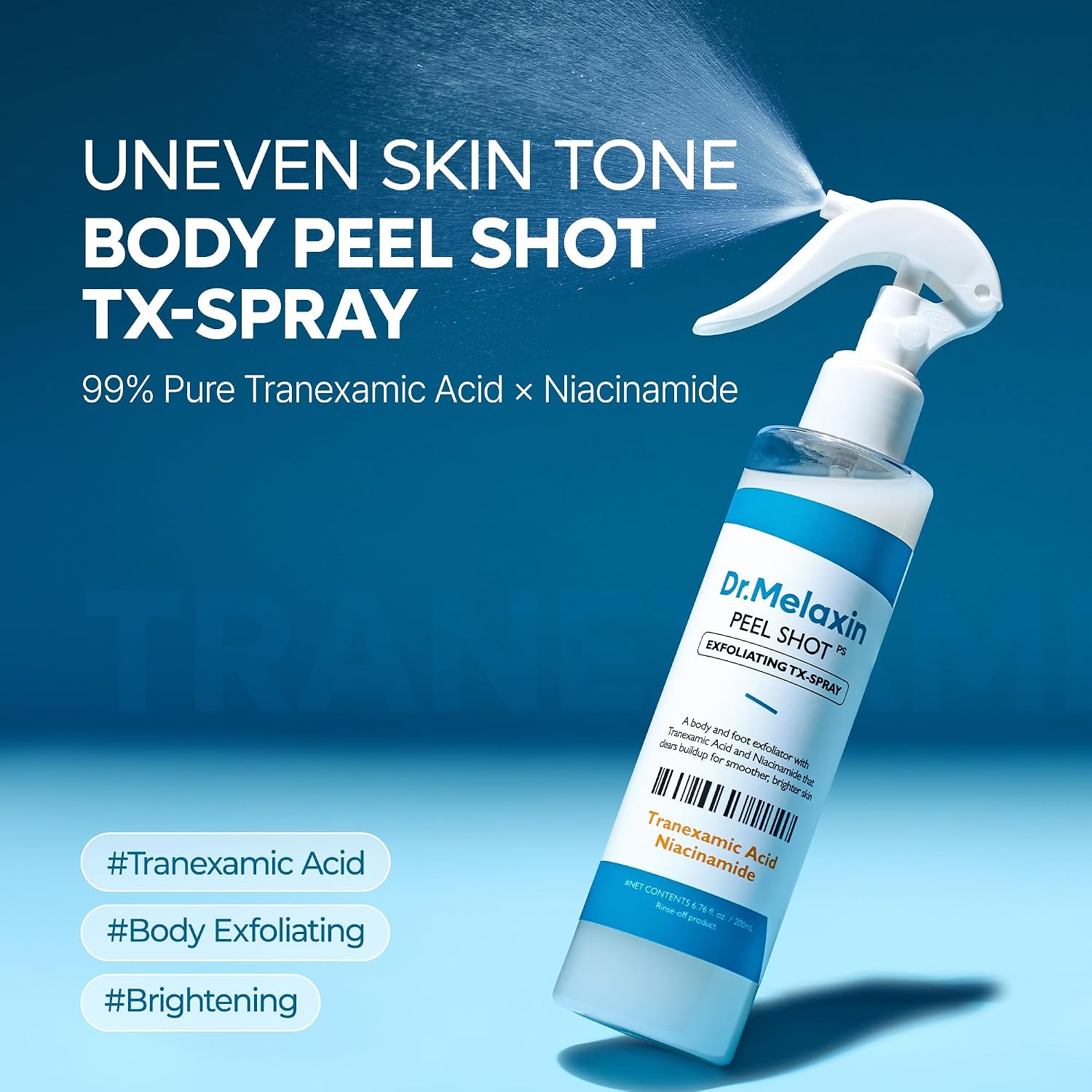 Thumbnail 1 de Dr.Melaxin Peel Shot Exfoliating TX-Spray Body Exfoliator, 6.76 fl oz
