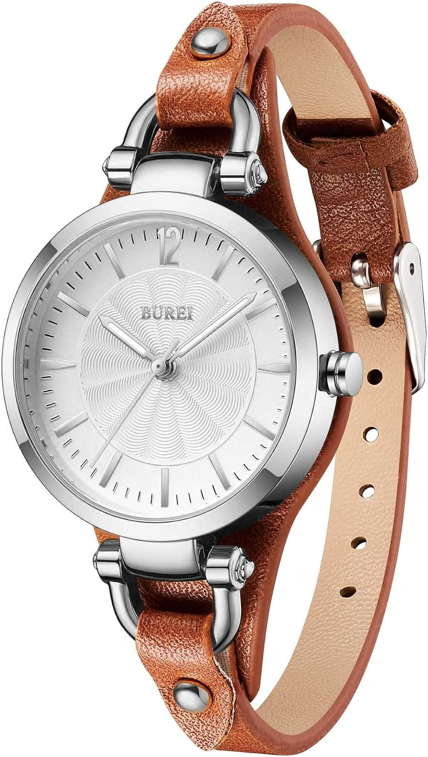 Detalle de BUREI Orologio da Donna ovale 9 mm