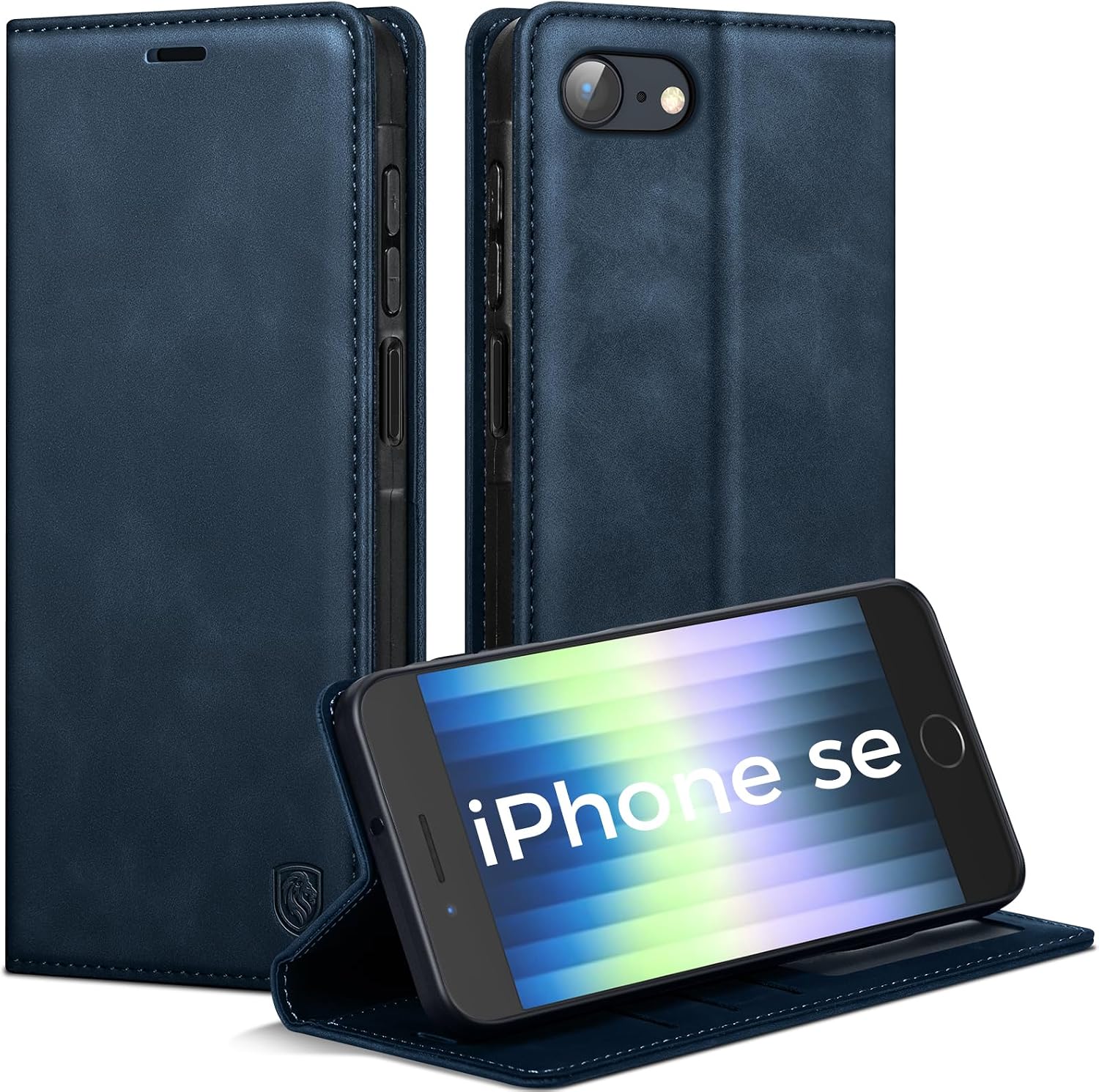 Detalle de AIMOYU Flip Case für iPhone SE 2022/SE 2020/7/8
