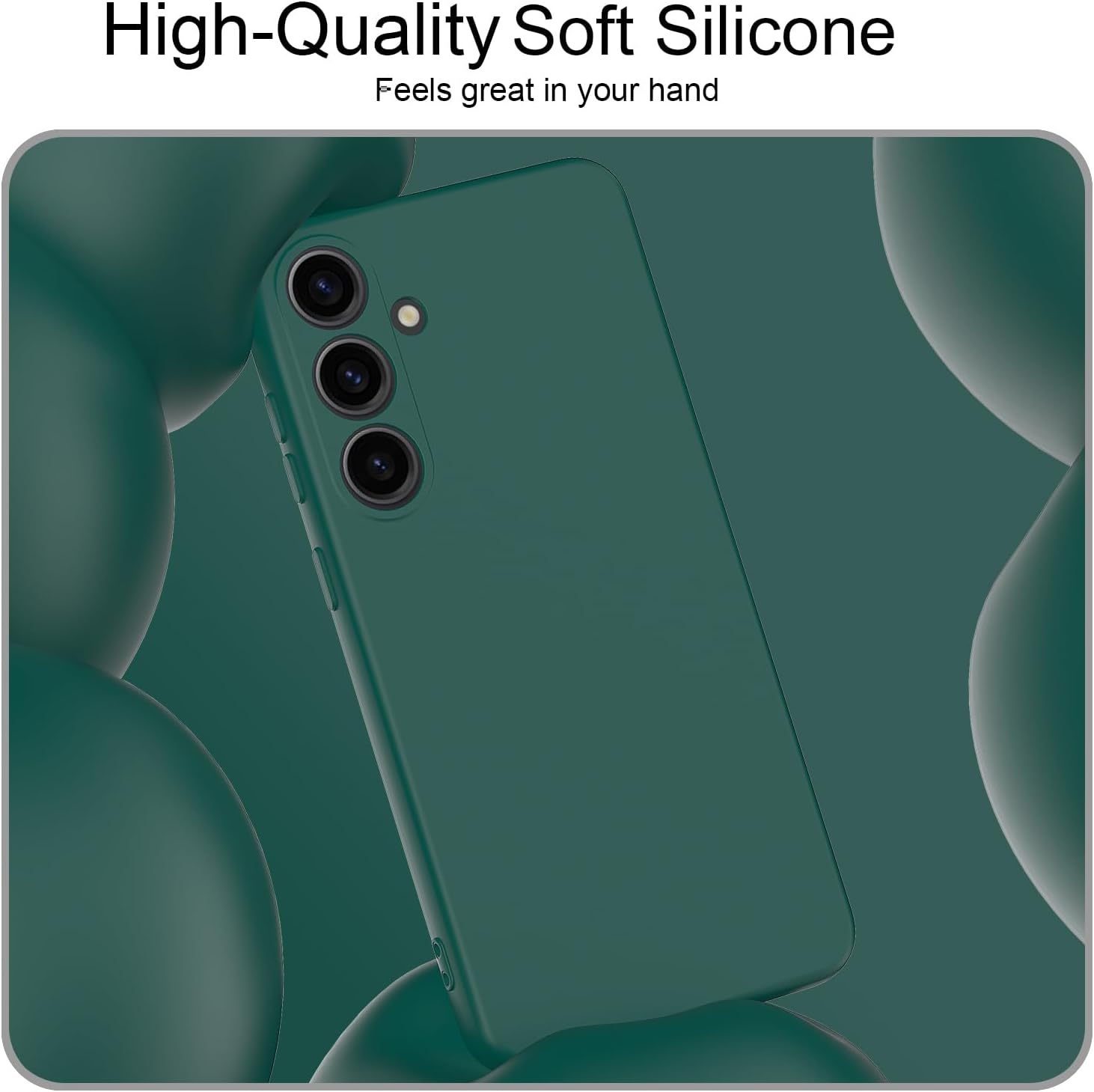 Detalle 1 de HAII Samsung Galaxy A57 6.7-Inch Phone Case, Dark Green
