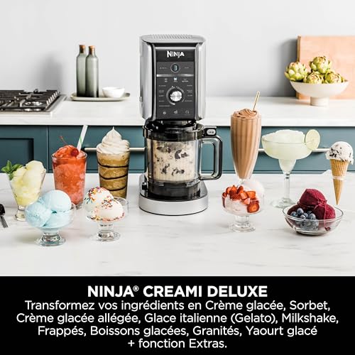 Thumbnail 3 de NINJA CREAMi Deluxe NC502EU — Machine à glace et sorbetière avec 2 pots Deluxe 710 ml