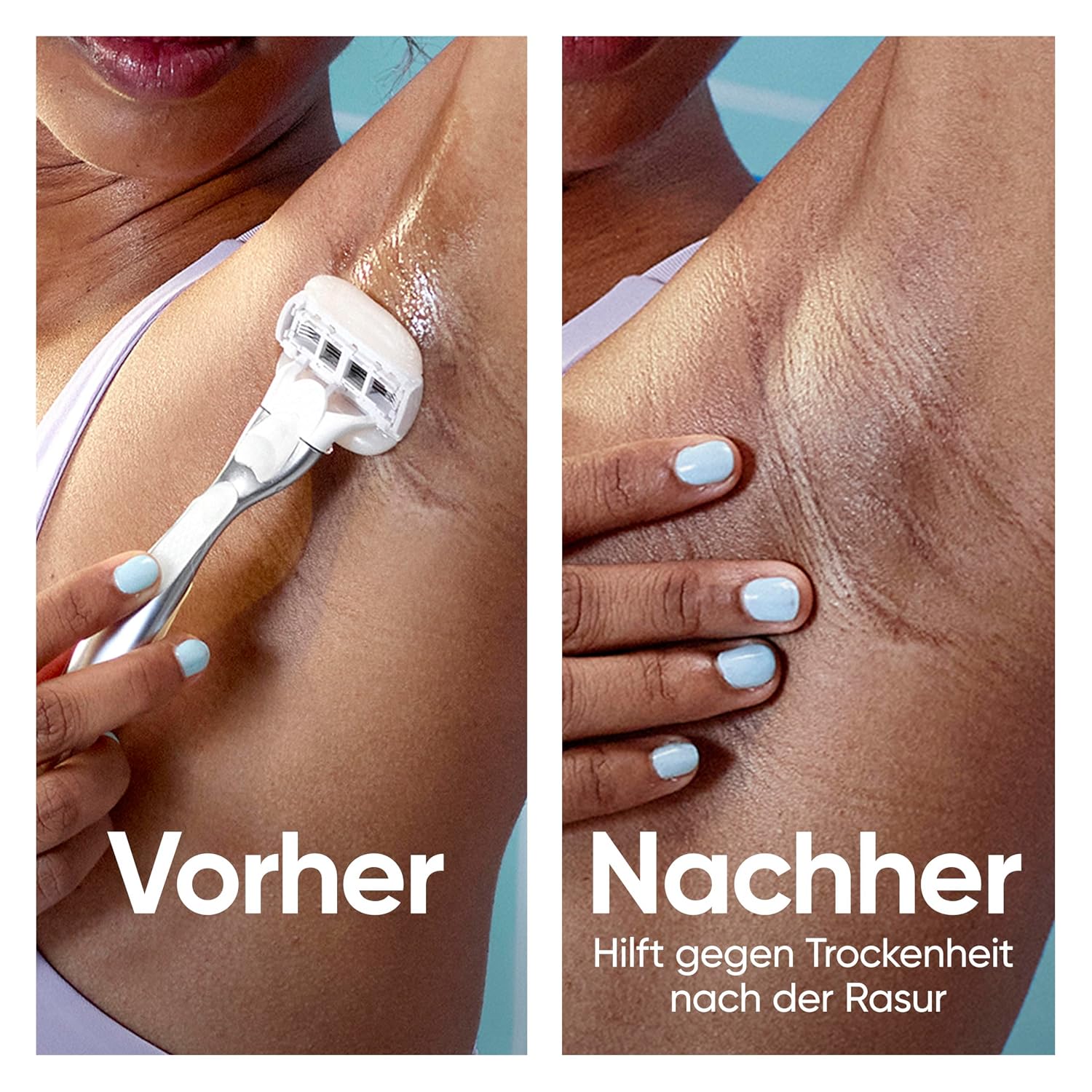 Thumbnail 6 de Gillette Venus Pro ComfortGlide Sensitive Rasierer Damen – Inkl. 1 Nassrasierer, 5 Ersatzklingen mit Aloe Vera