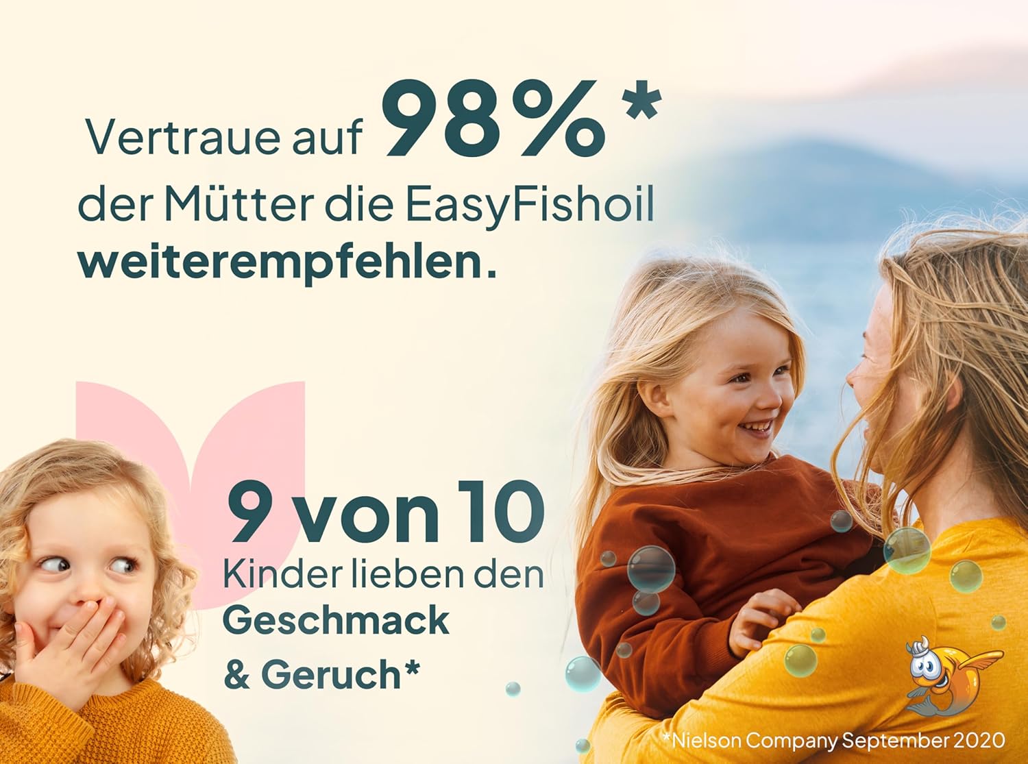 Thumbnail 6 de EasyFishoil Grow Omega-3 Kinder (1 Monat, 30 Kaugeleedrops) mit Vitaminen & Mineralstoffen