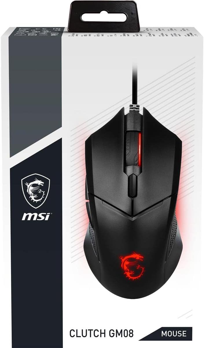Thumbnail 2 de msi Clutch GM08 Gaming Mouse 4200 DPI