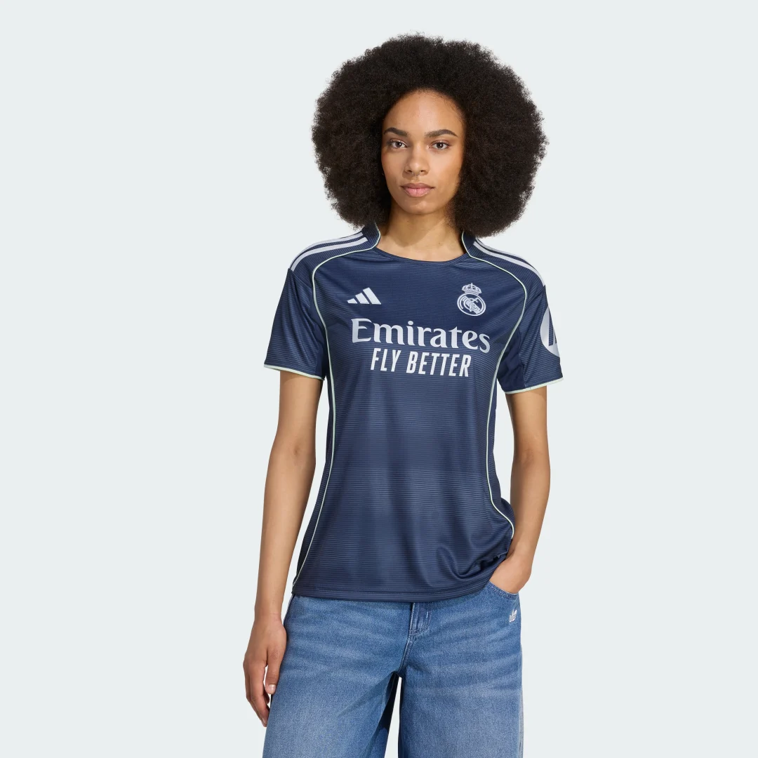 Detalle de Camiseta 2.ª equipación Real Madrid 25/26 – Adidas