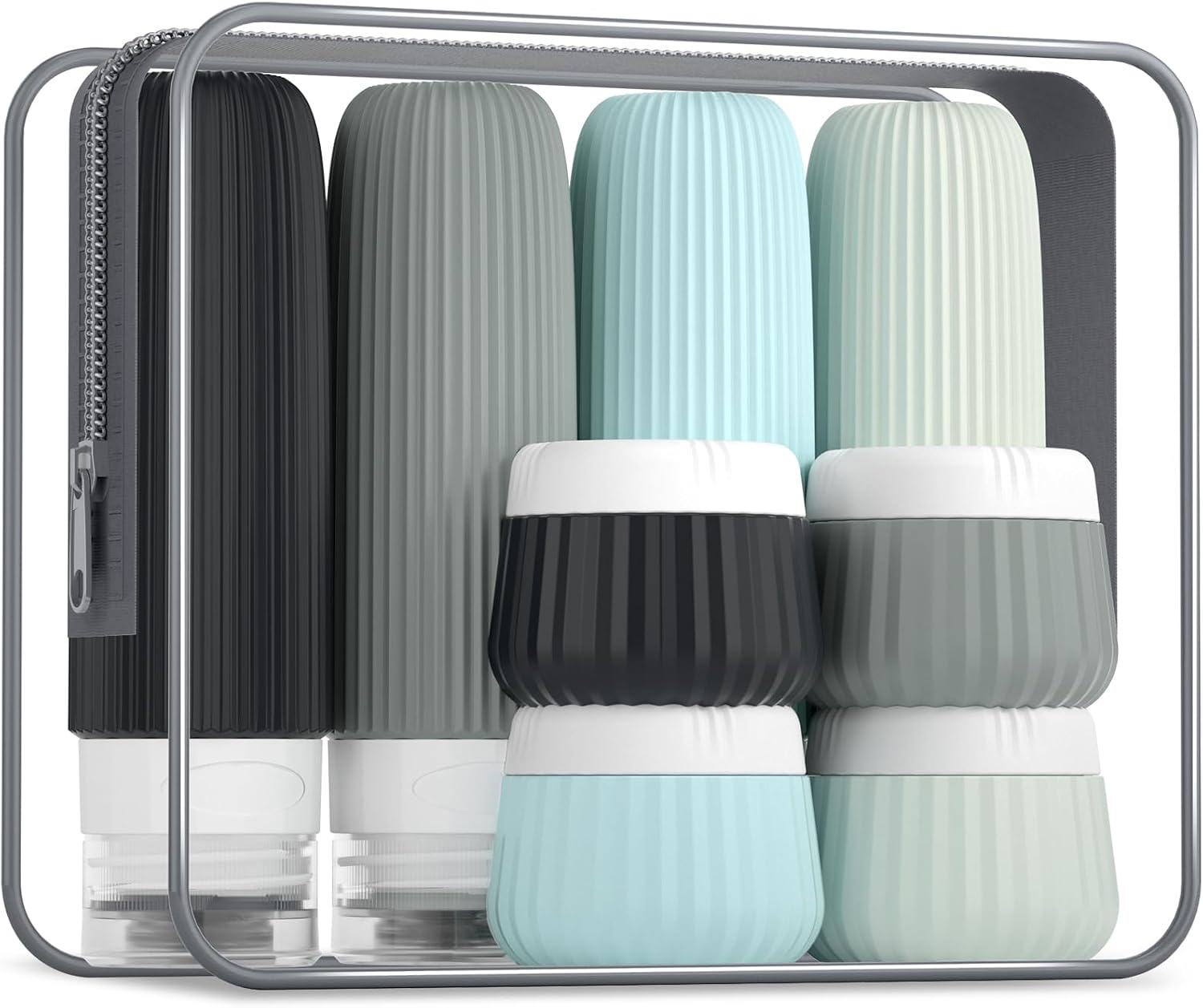 Detalle de Mrsdry Travel Bottles 8-Pack 🚰