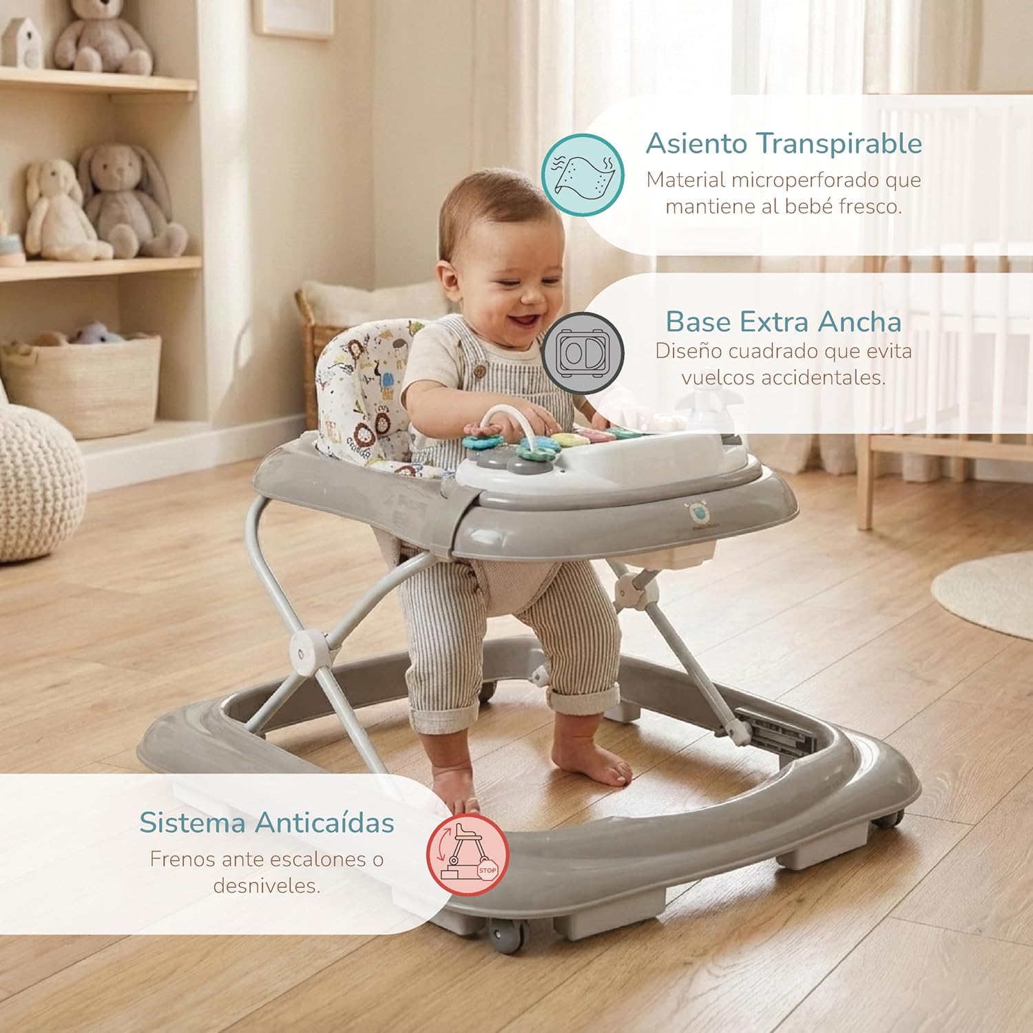 Thumbnail 2 de Buddy Baby FUNNY andador 3 alturas