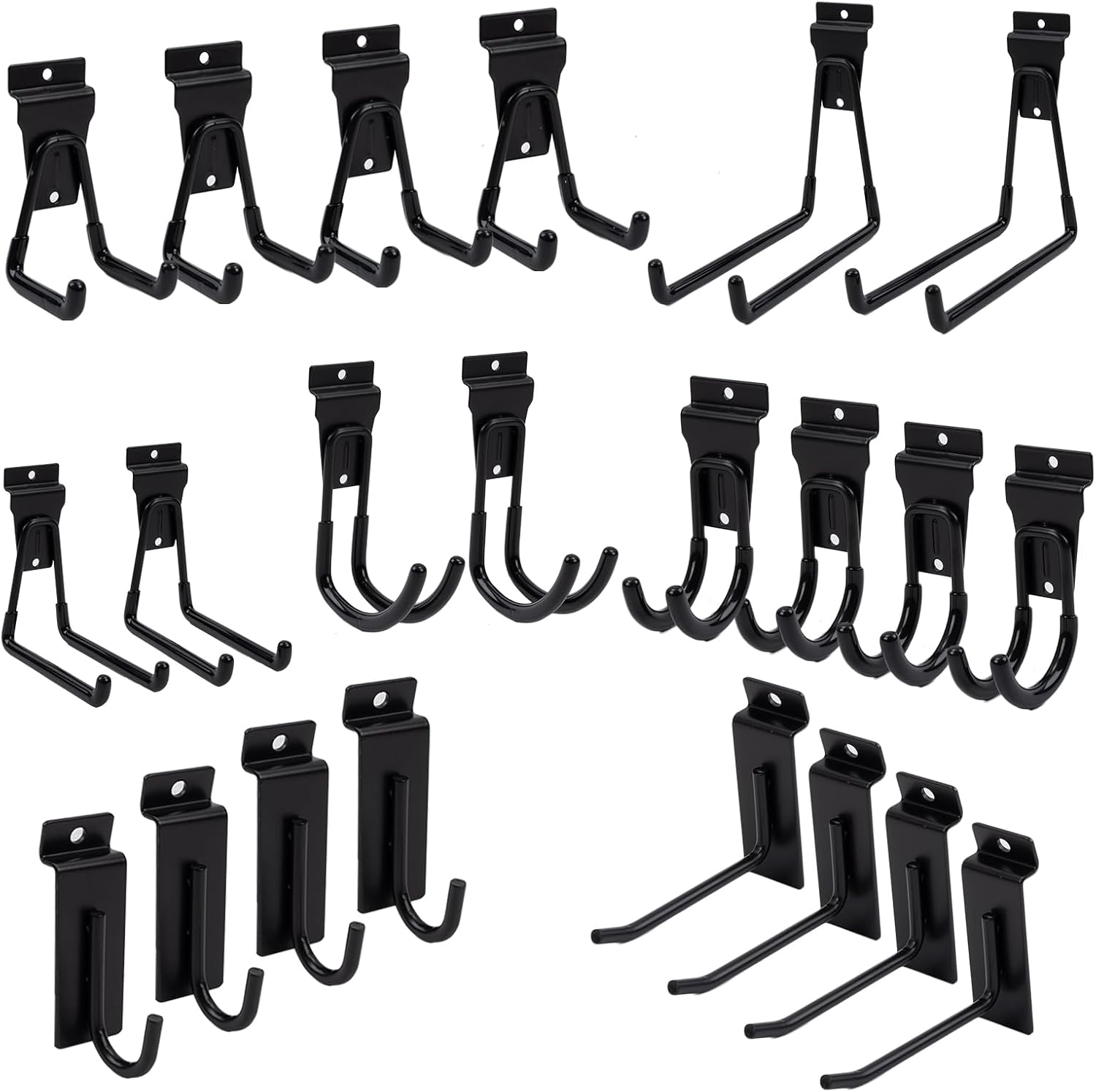 Thumbnail 5 de FRAYSCENT Slatwall Hook 10-Pack for Garage