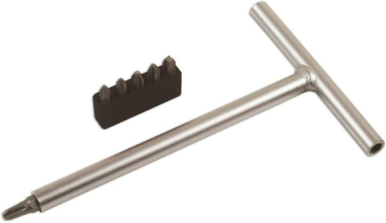 Detalle de Laser 7520 T-Handle JIS tournevis à six embouts JIS