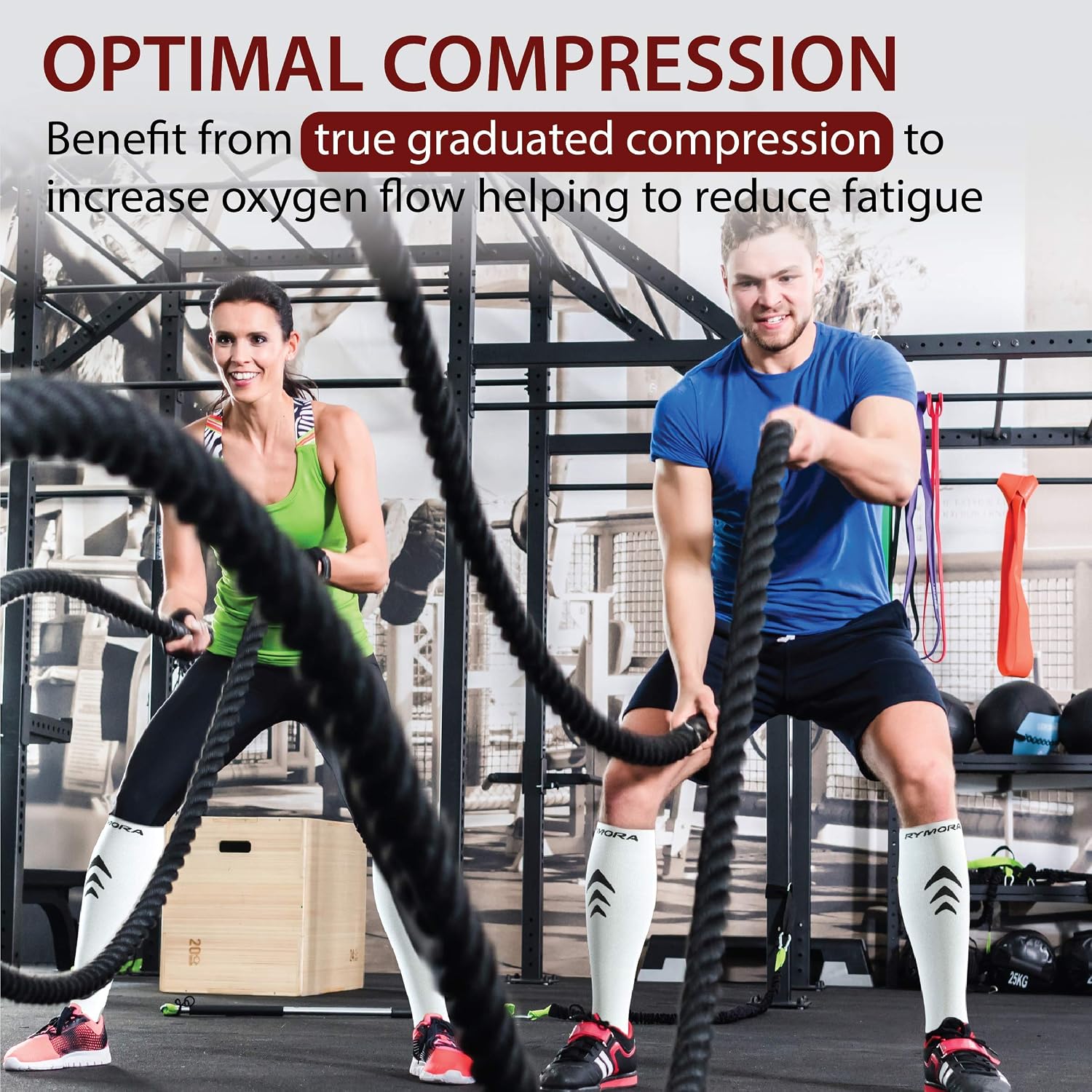Thumbnail 3 de Compression Socks for Men and Women – Sports, Running, Flying, Work & More