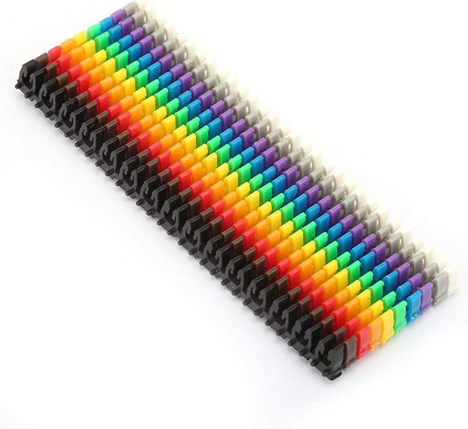 Thumbnail 6 de Tyenaza Kabelmarkierungsrohr-Set (150 Stück) mit Nummern 0–9 und 10 Farben