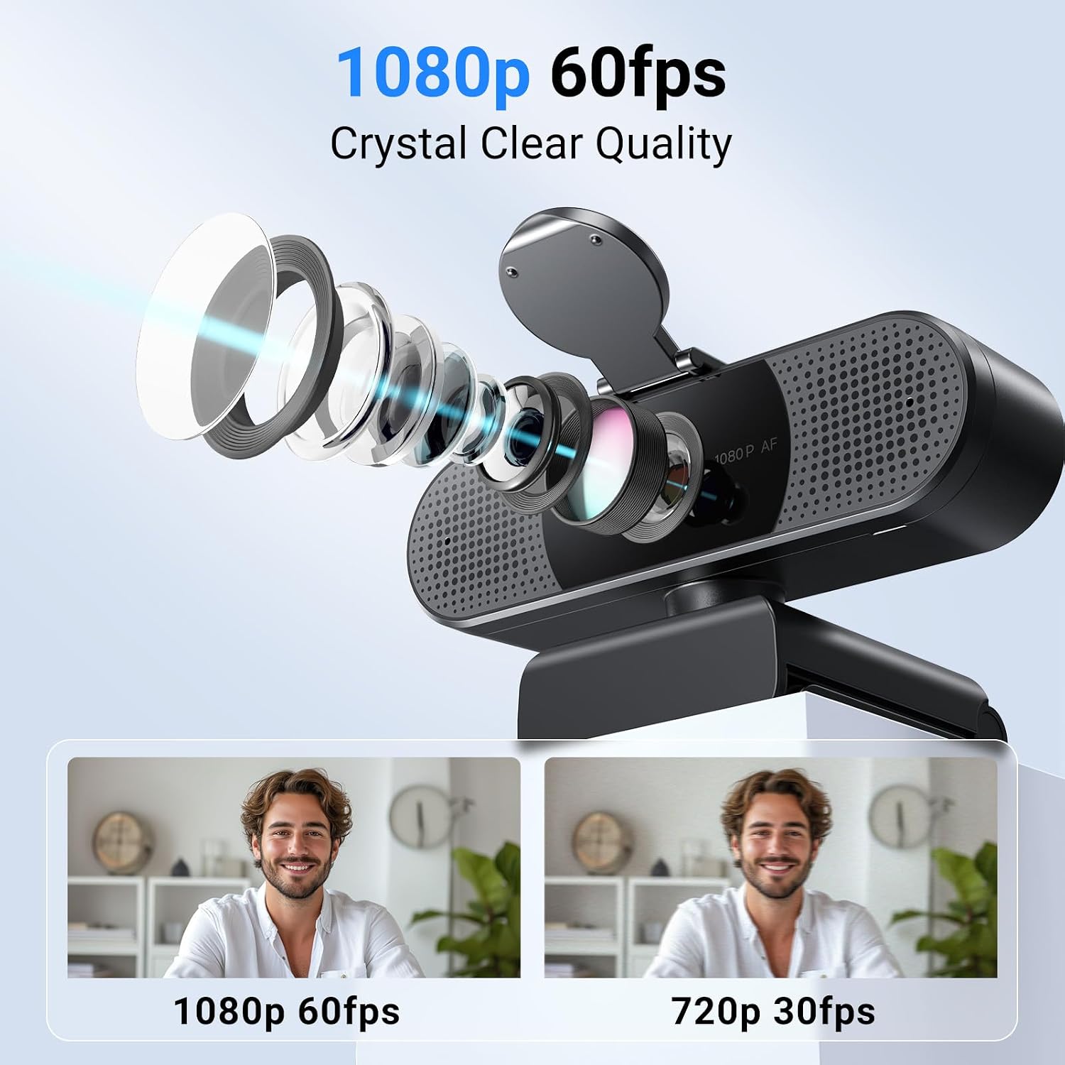 Detalle 2 de EMEET C960 AF Webcam 1080p