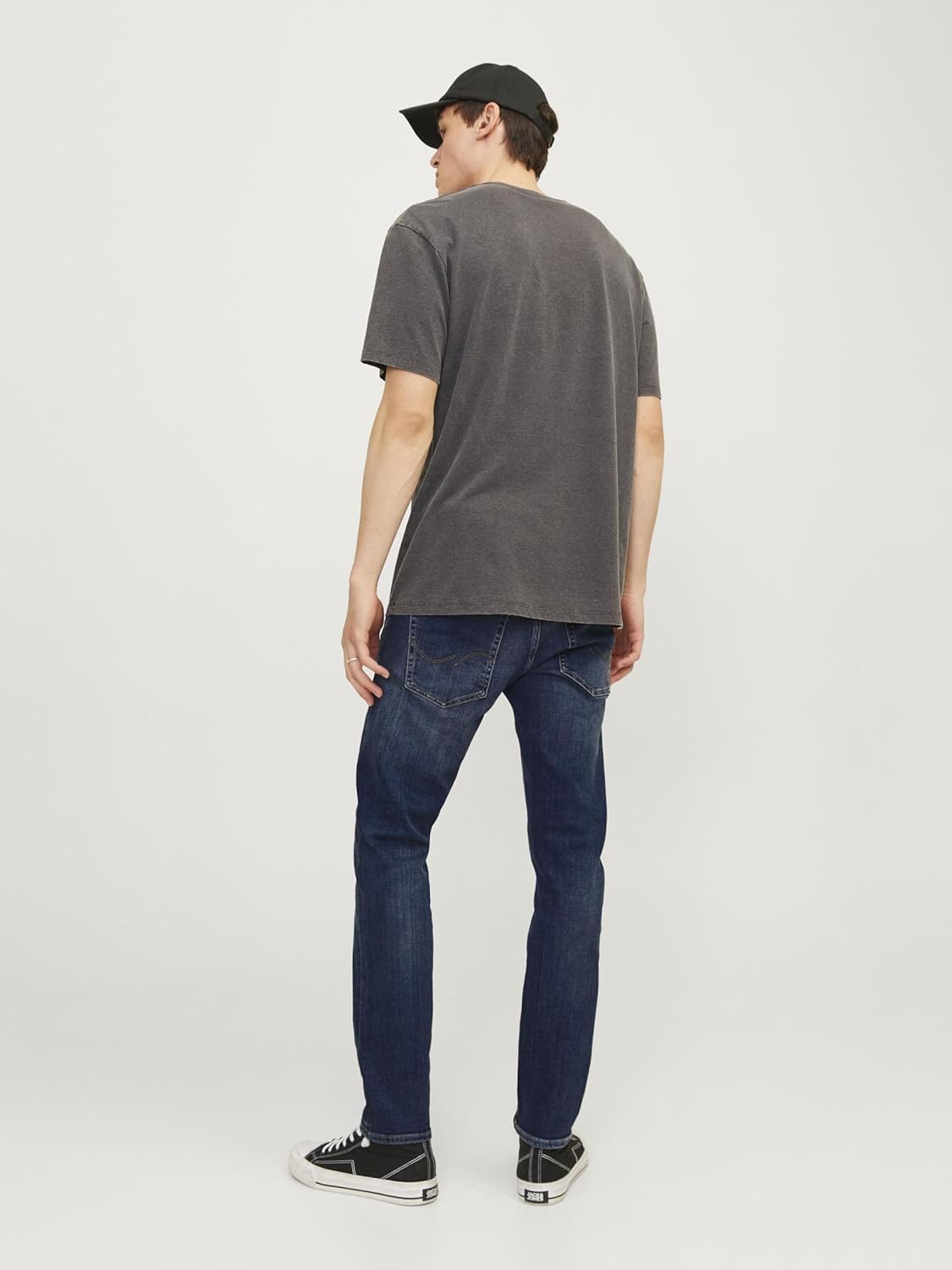 Detalle de JACK & JONES Jean Coupe Tapered MIKE ORIGINAL JOS — Confort et style intemporel