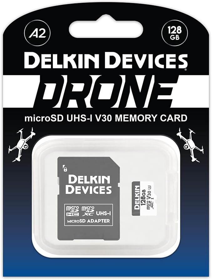 Thumbnail 2 de Delkin Devices Drone 256GB microSD Card: High-Performance Storage for 4K Drone Footage