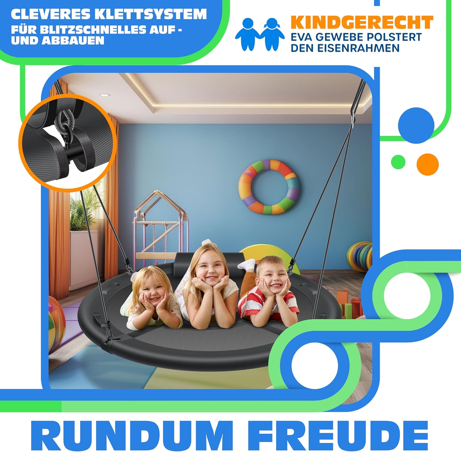Thumbnail 3 de KESSER Nestschaukel Ø120 cm