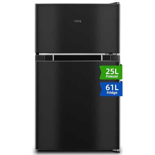 Thumbnail 1 de CHiQ 86L Compact Top Freezer Refrigerator with 85cm & LED Black