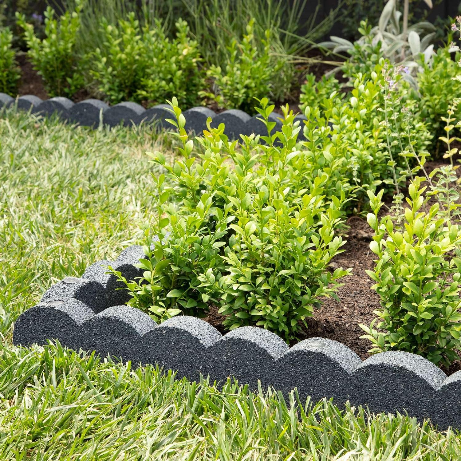 Detalle de Flexi Curve Scalloped Garden Edging 120cm