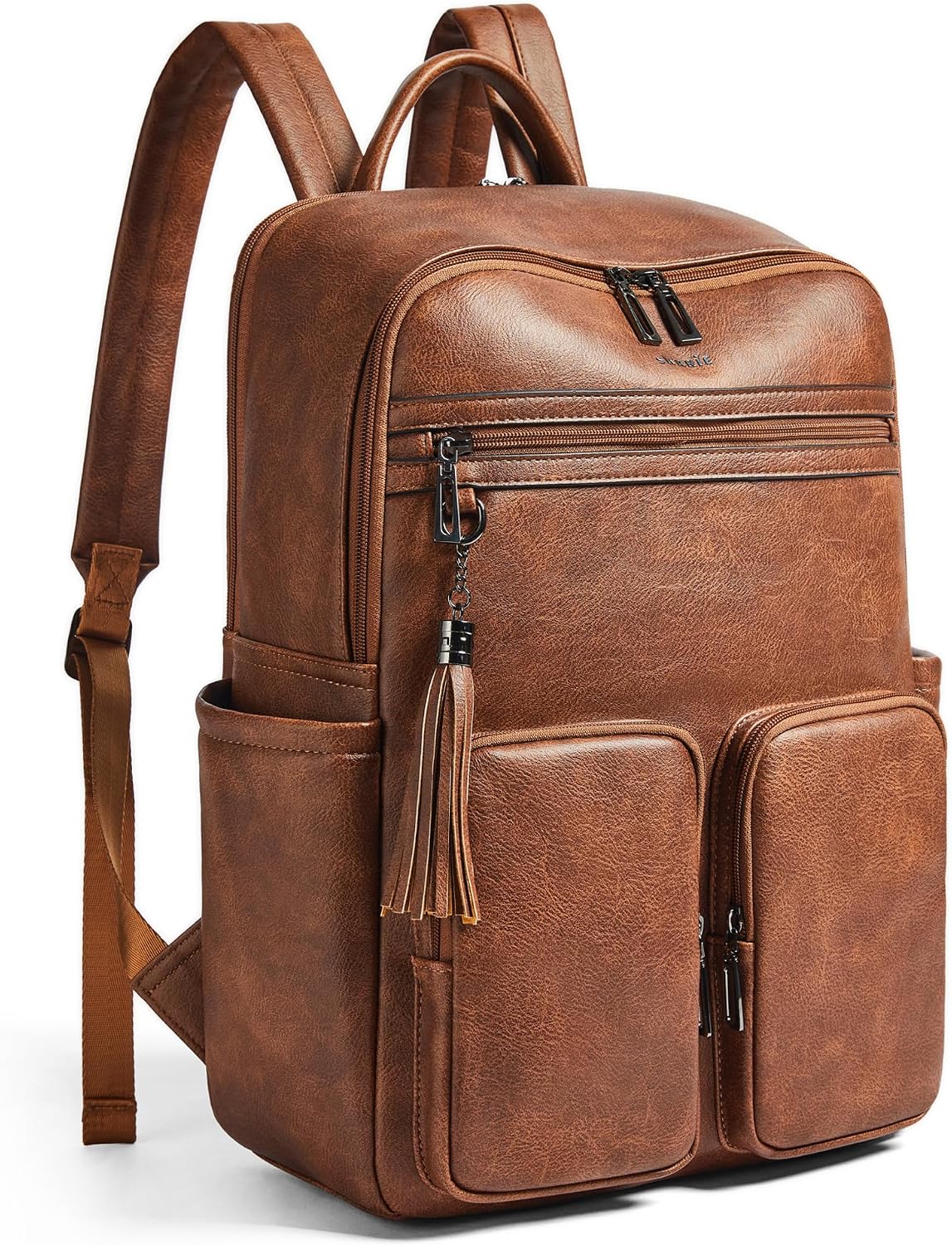 Detalle de Shrrie Sac à dos ordinateur 16 pouces en cuir vegan