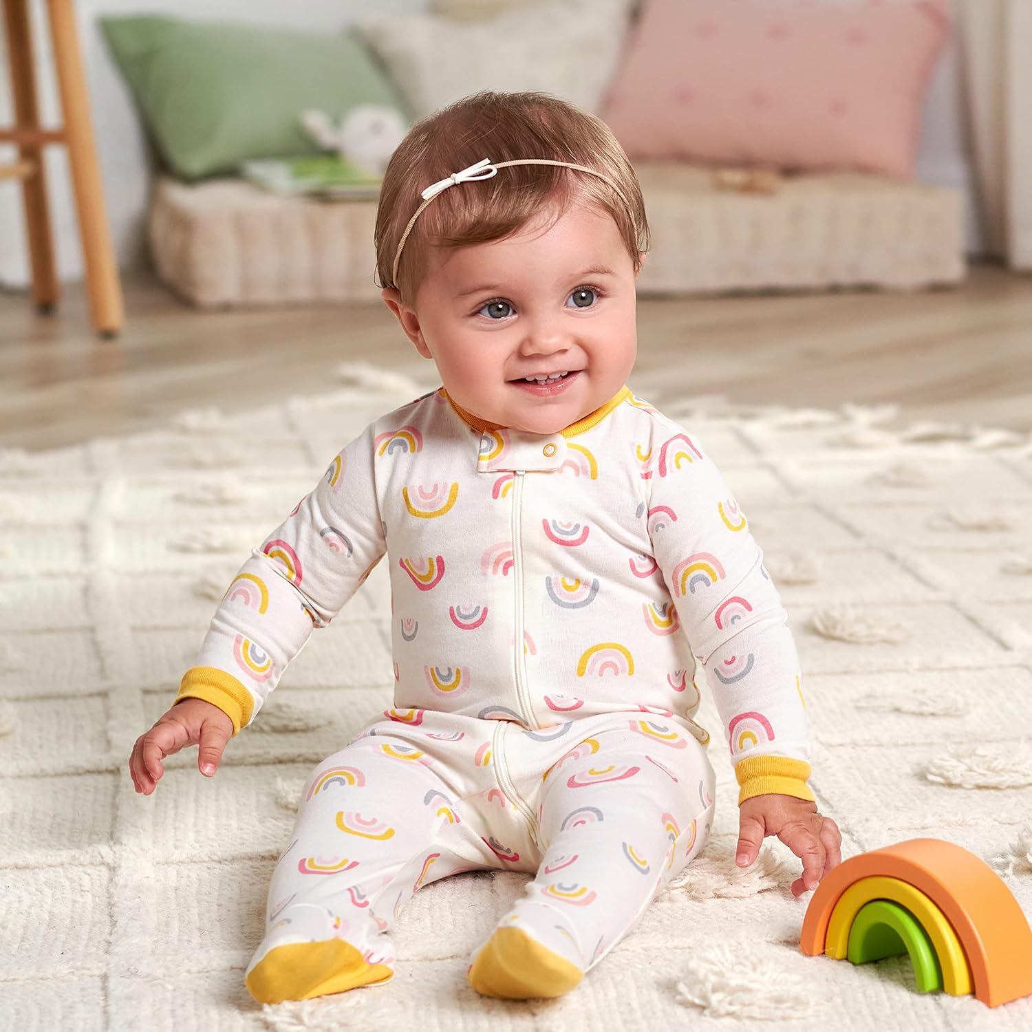 Thumbnail 2 de Gerber Baby Sleep 'N Play Fußband – 4er Pack für Neugeborene
