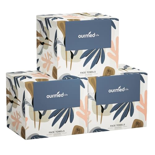 Ourmed Life Disposable Face Towel, 150 Count ⚙