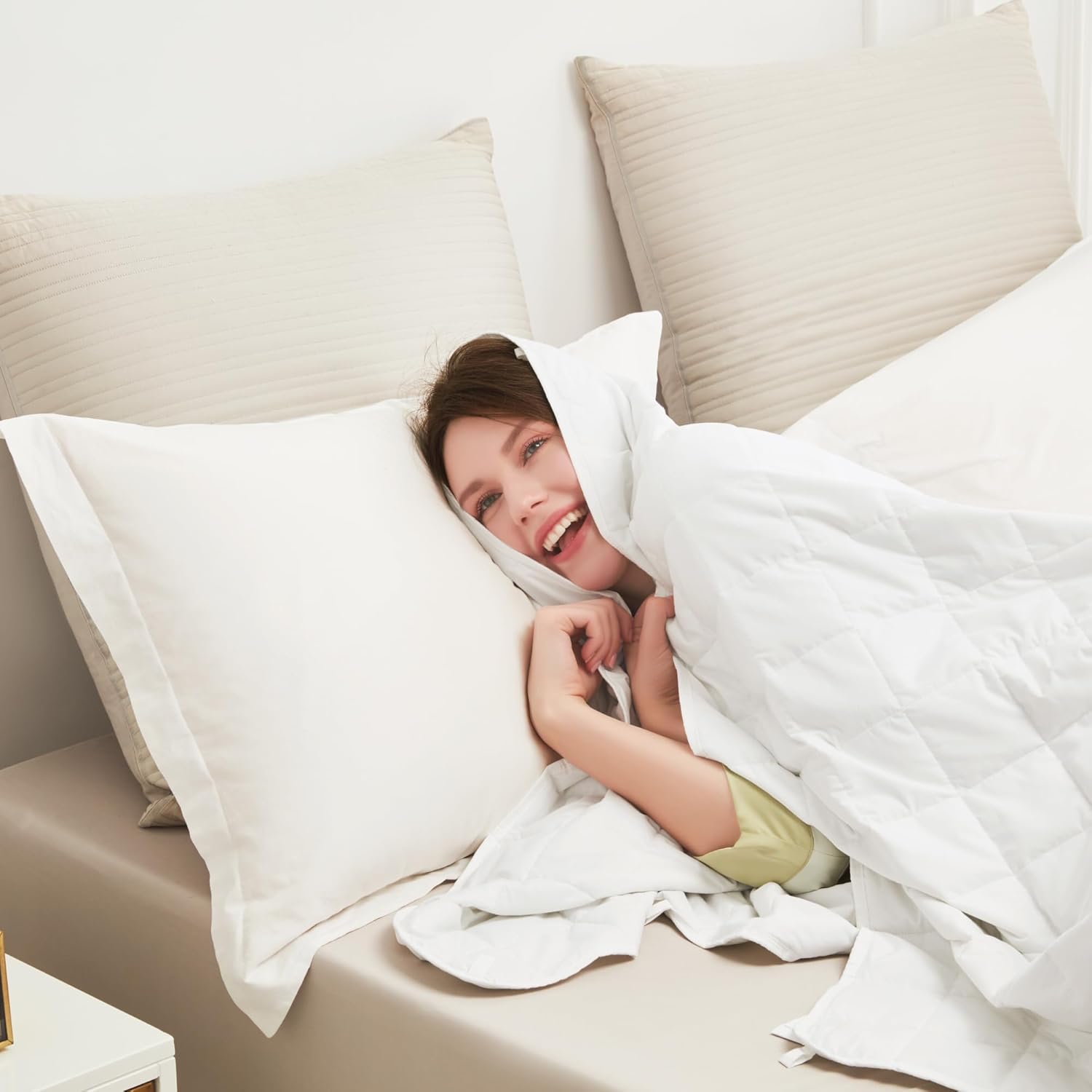 Thumbnail 6 de Degrees of Comfort Gewichtsdecke 135x200 cm (7 kg) – Anti-Stress Therapiedecke aus 100% Baumwolle