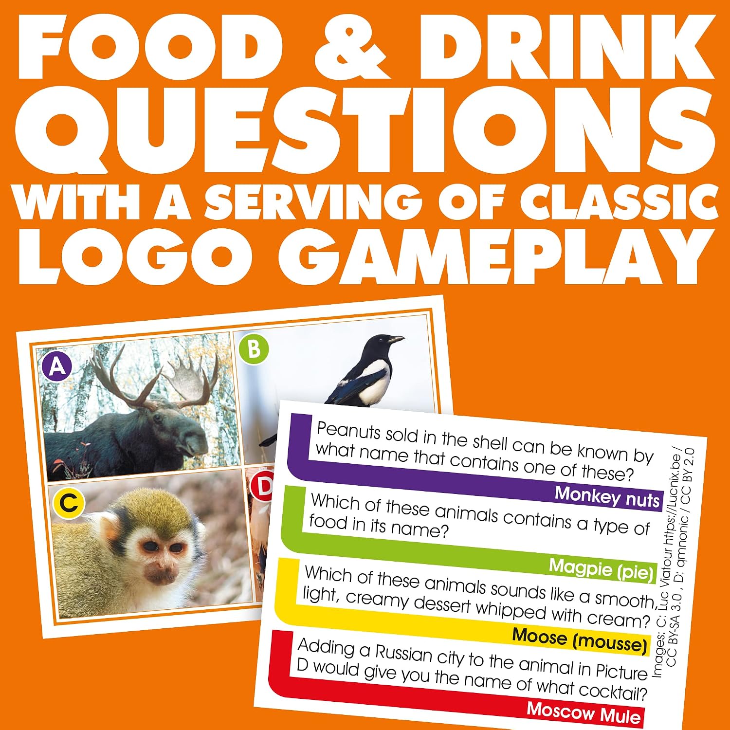 Detalle de Food trivia board game mini for 12+